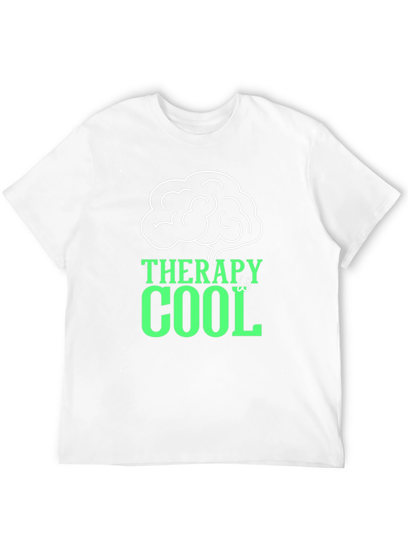 Therapy Is Cool T-Shirt - Black