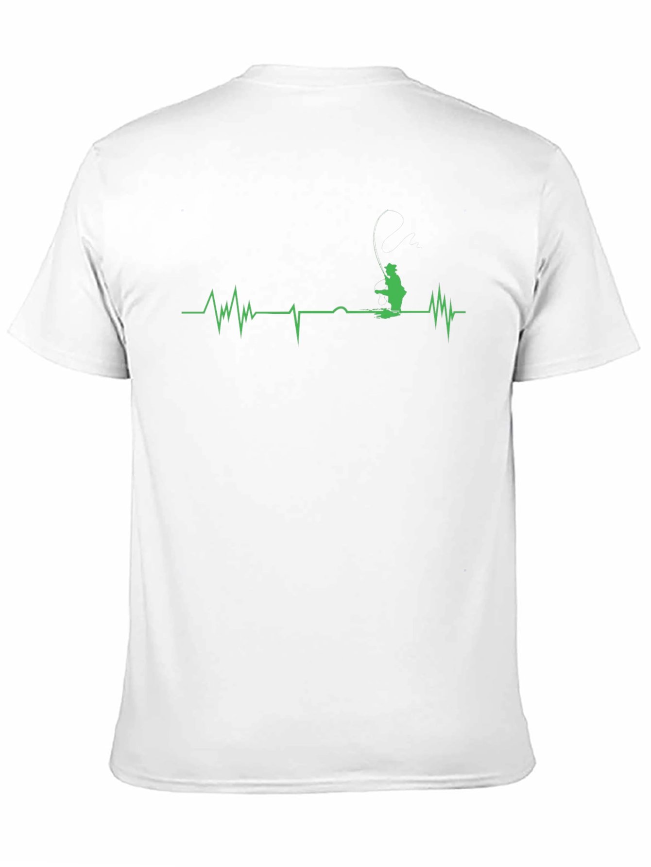 Fisherman Heartbeat Graphic T-Shirt