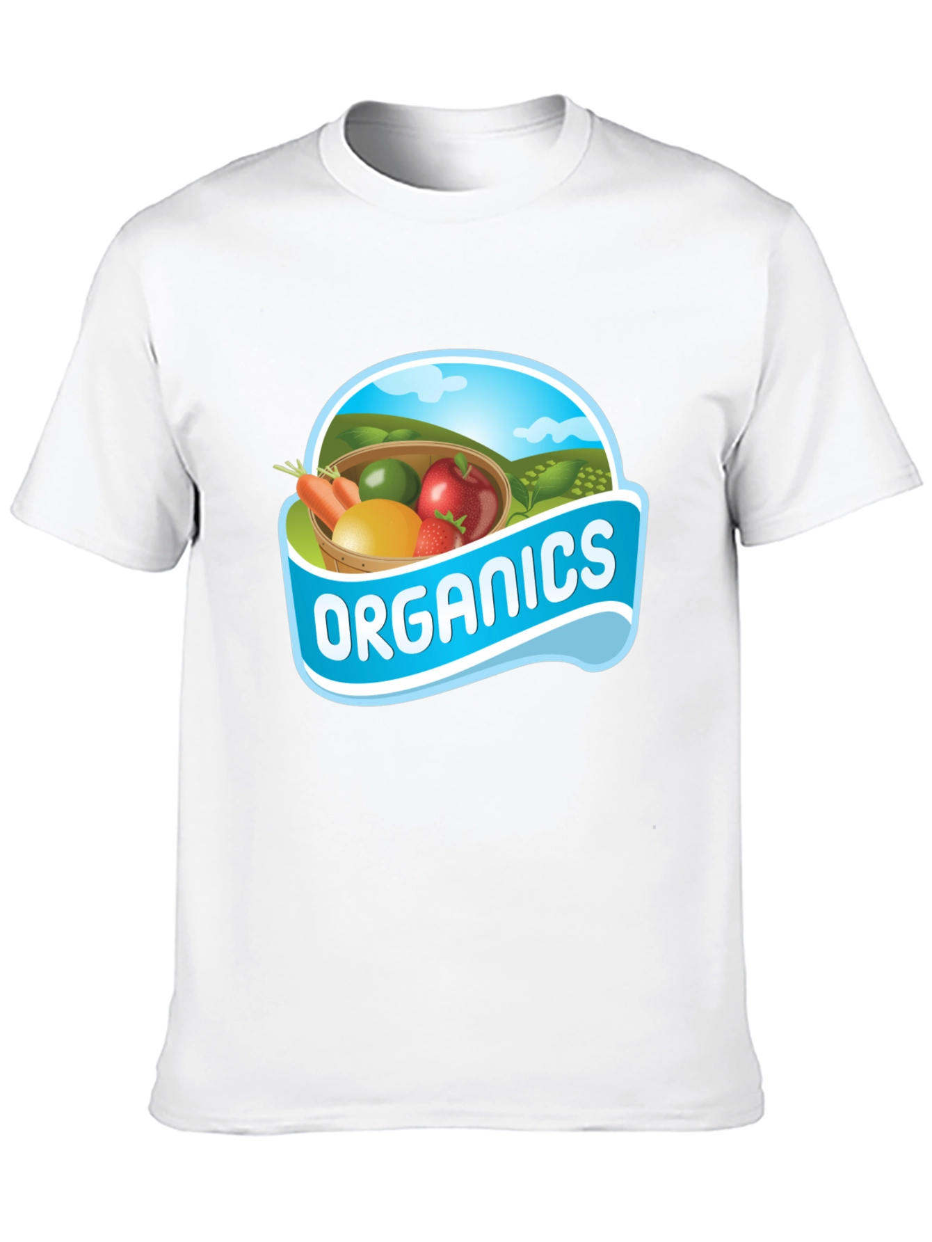 Organic Produce T-Shirt - Farm Fresh Style
