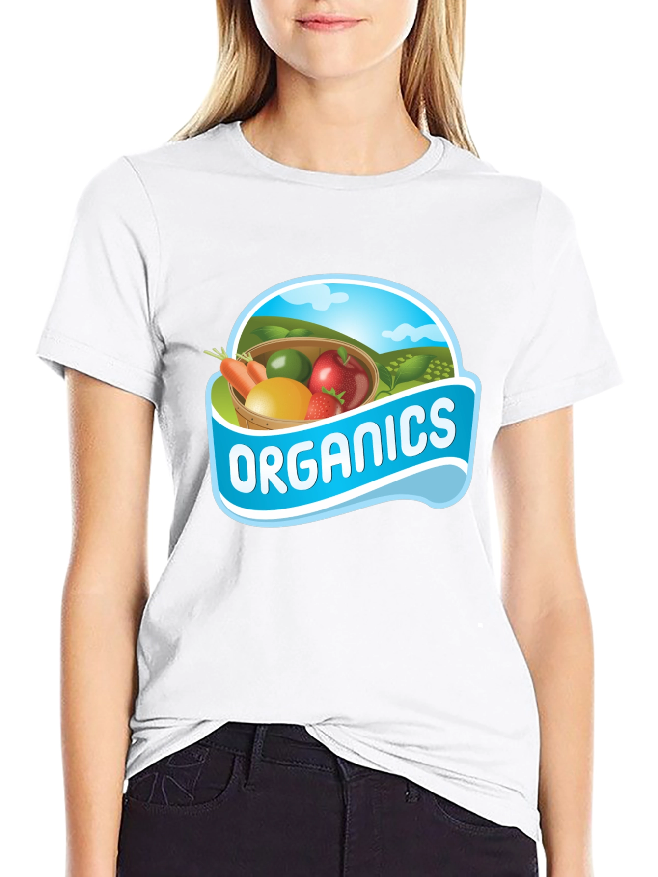 Organic Produce T-Shirt - Farm Fresh Style