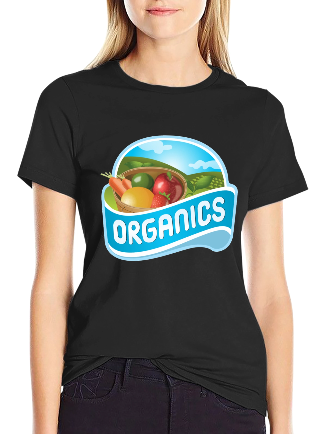 Organic Produce T-Shirt - Farm Fresh Style