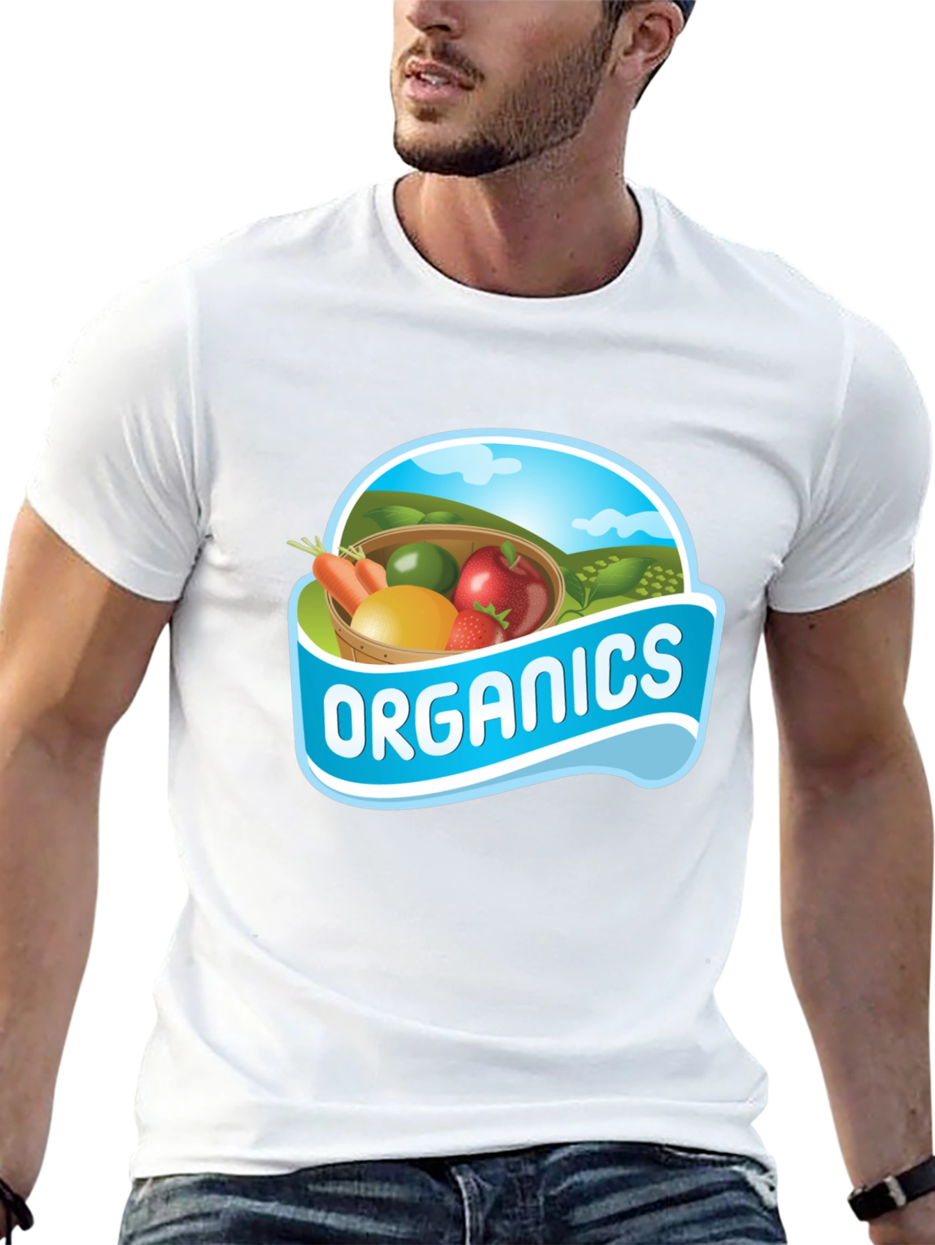 Organic Produce T-Shirt - Farm Fresh Style