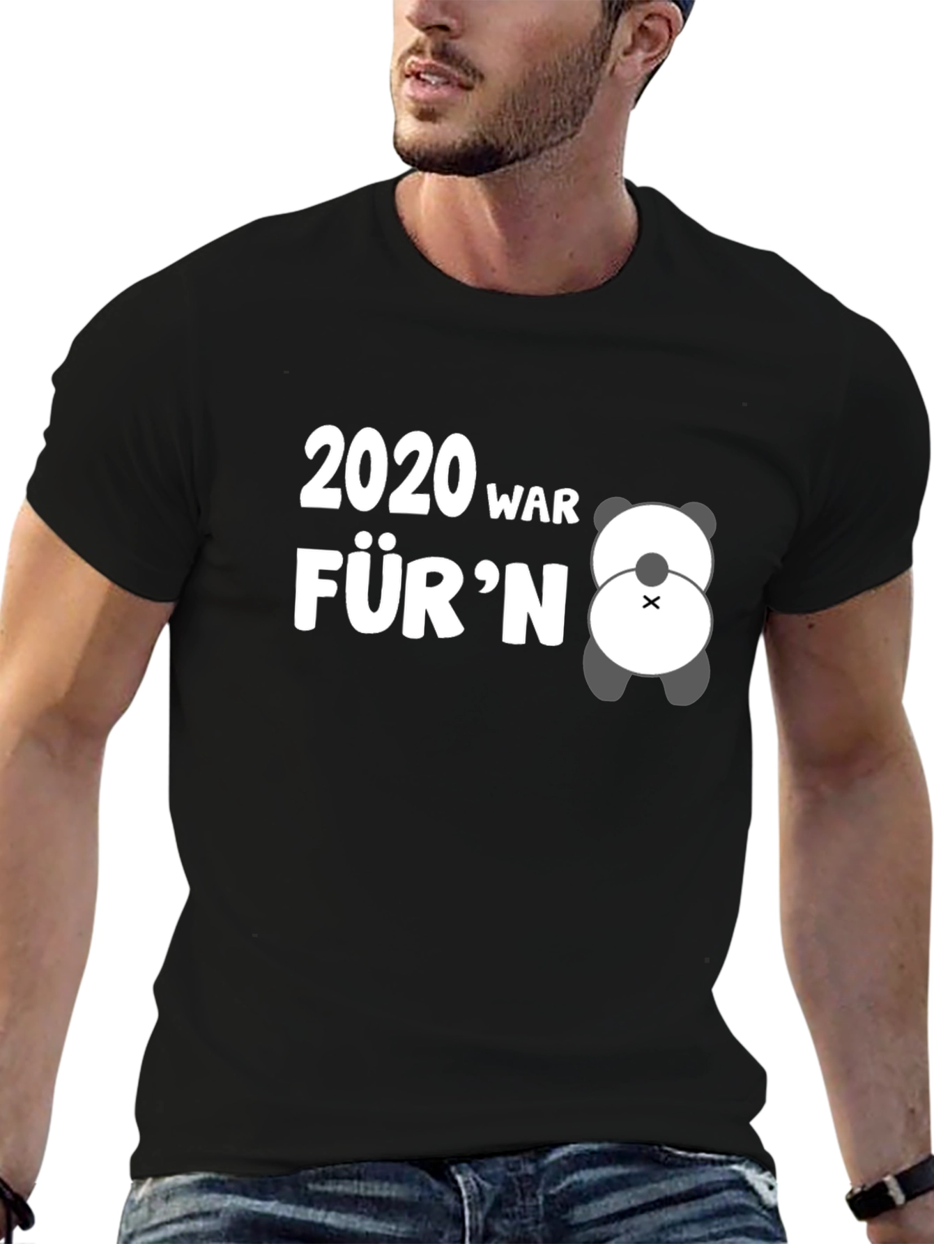 2020 Bear T-Shirt - Unisex Black Tee