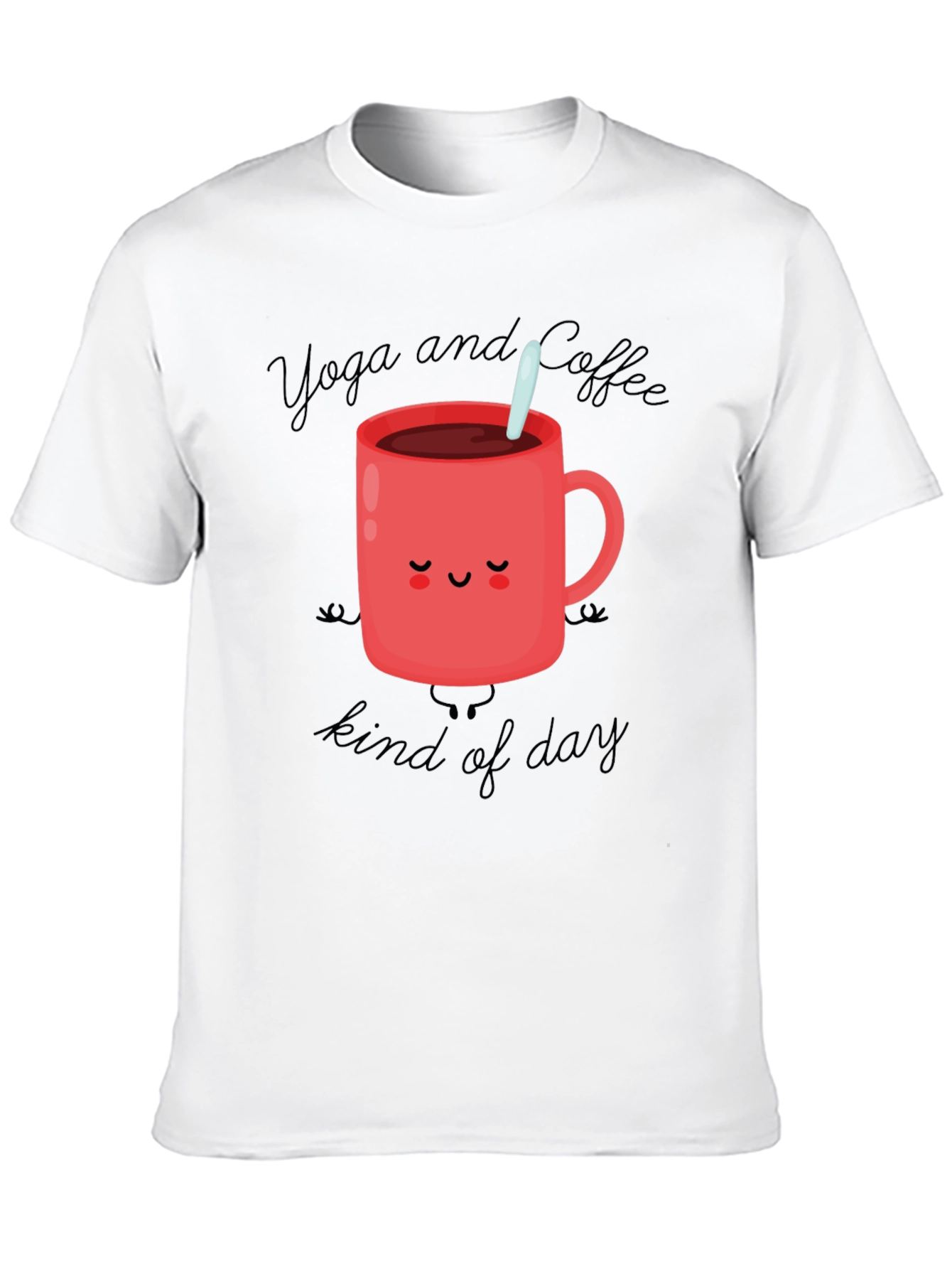 Yoga and Coffee Kind of Day T-Shirt