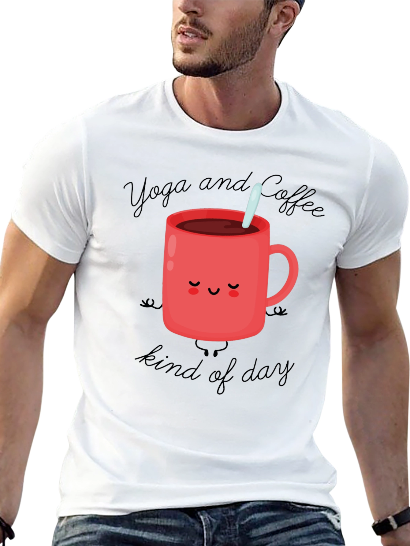 Yoga and Coffee Kind of Day T-Shirt
