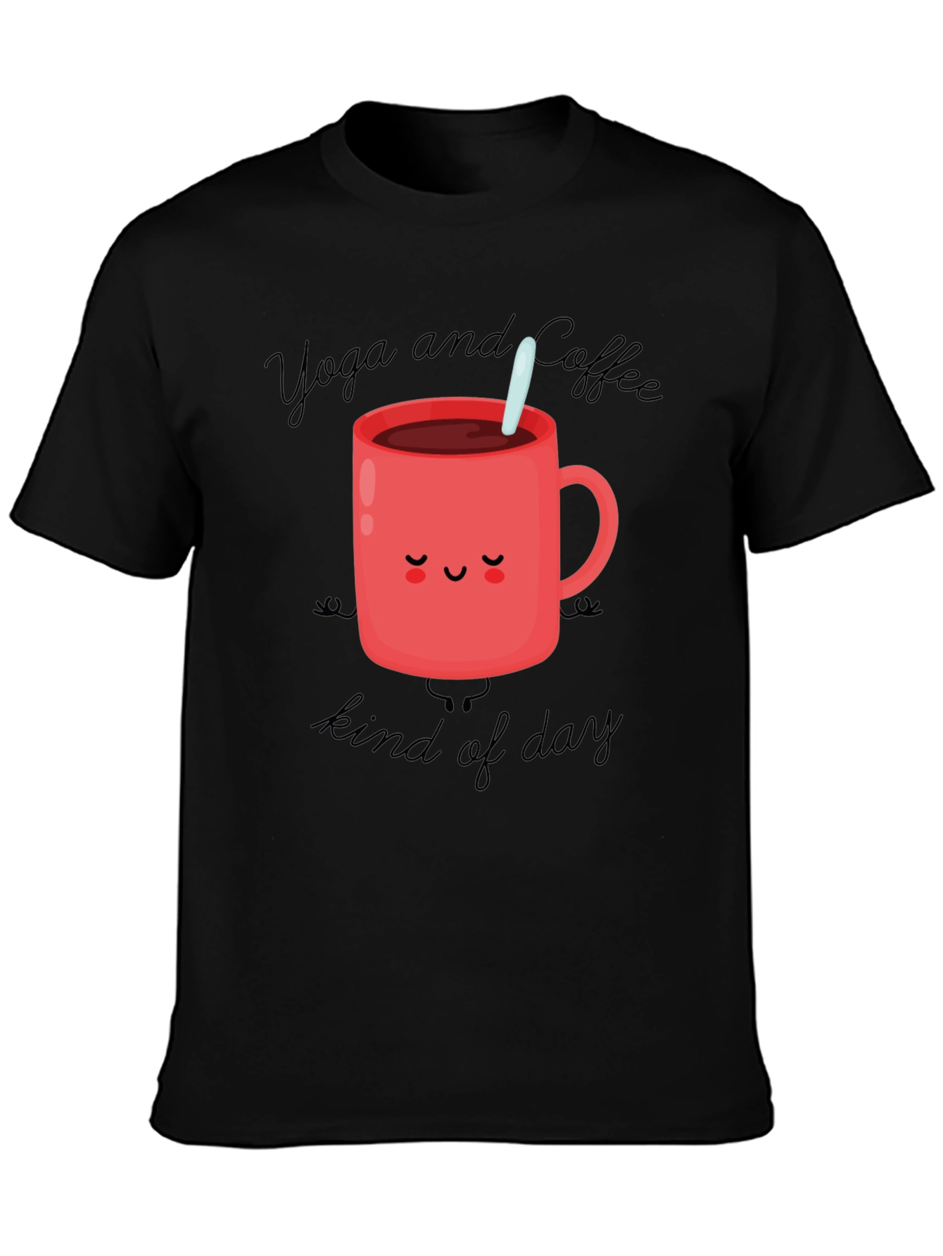 Yoga and Coffee Kind of Day T-Shirt