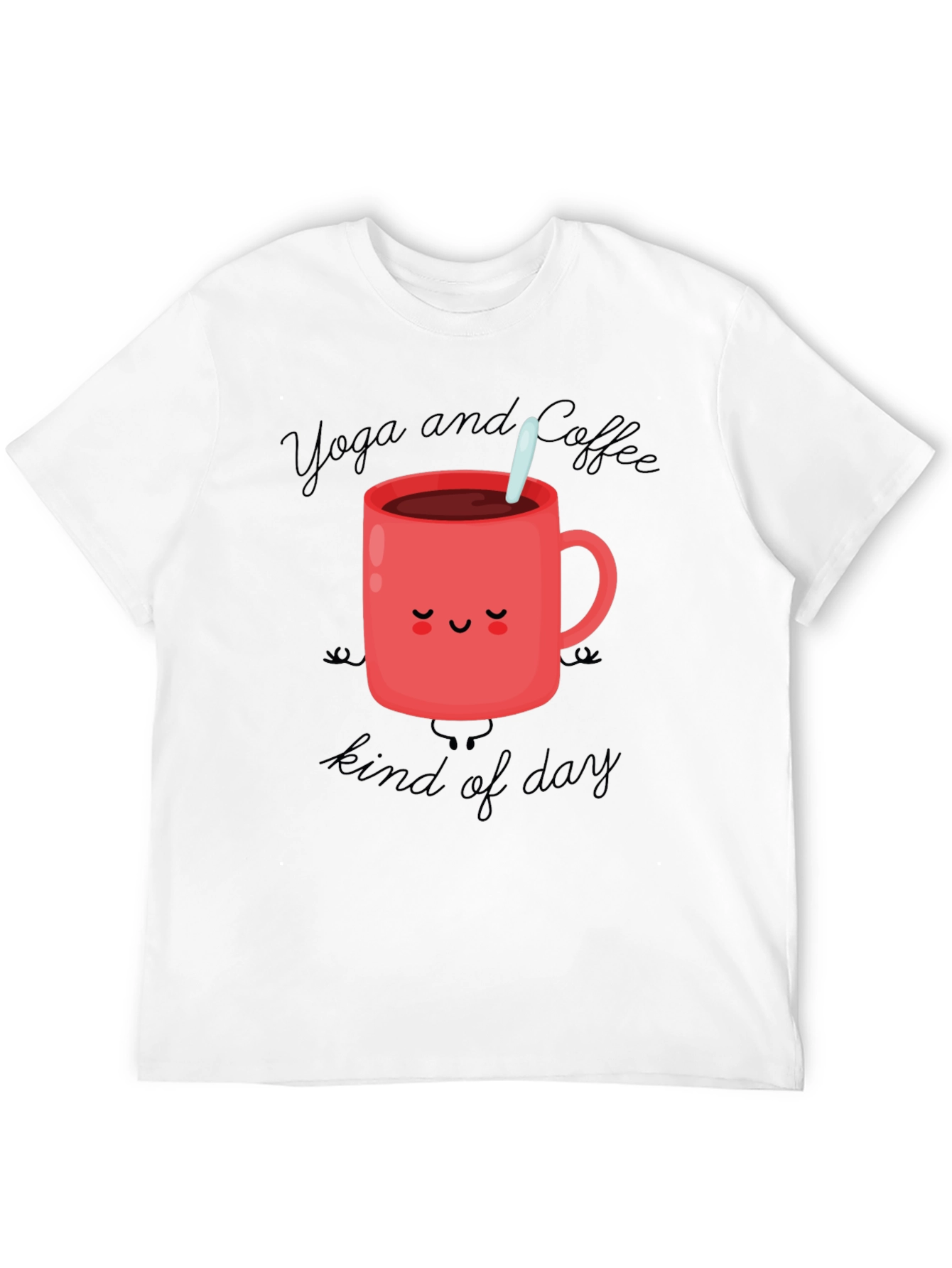 Yoga and Coffee Kind of Day T-Shirt
