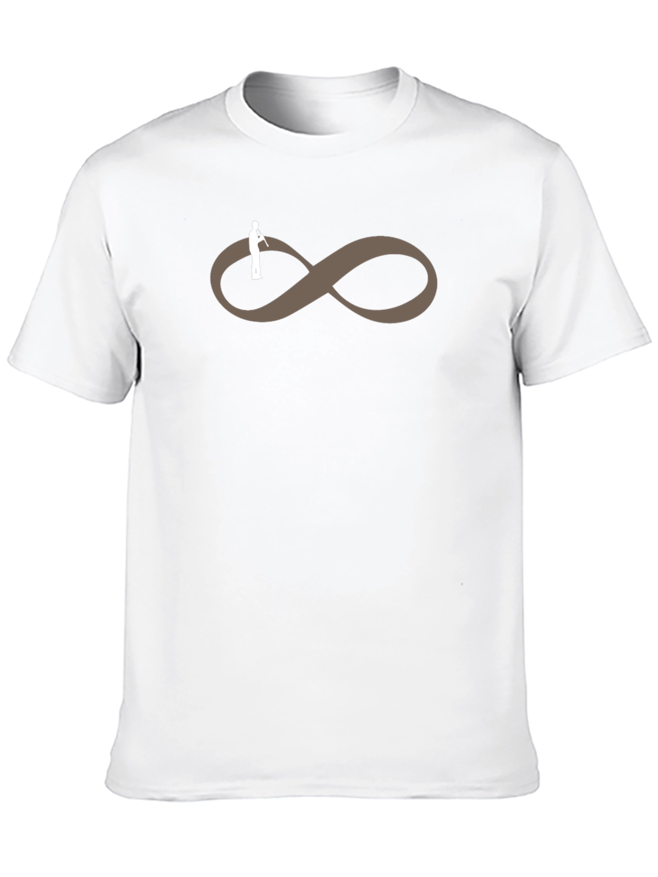 Fly Fishing Infinity Symbol Graphic Tee