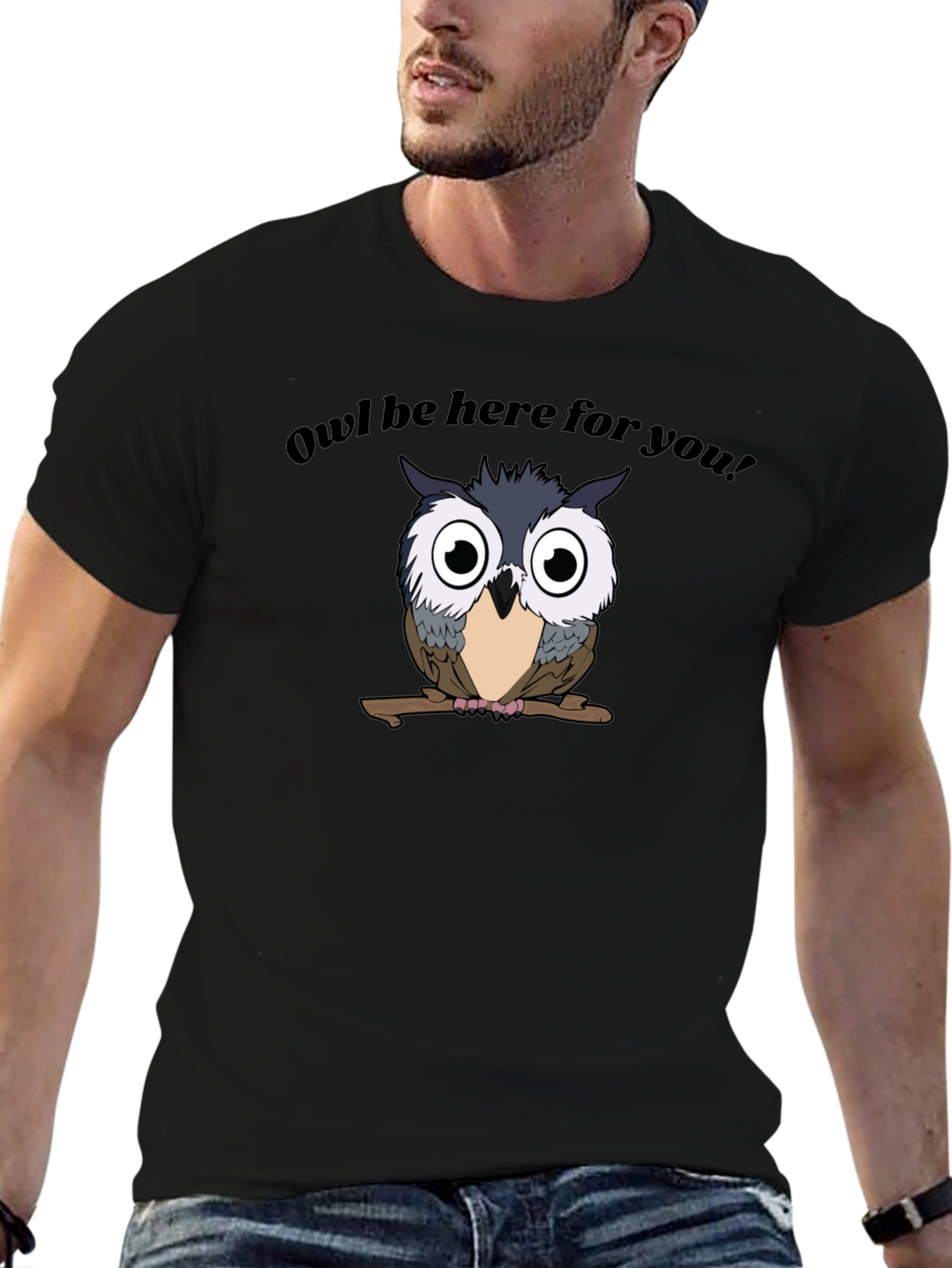 Owl Be Here For You Graphic Tee