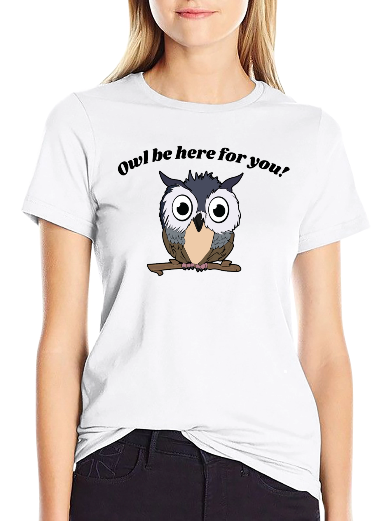 Owl Be Here For You Graphic Tee