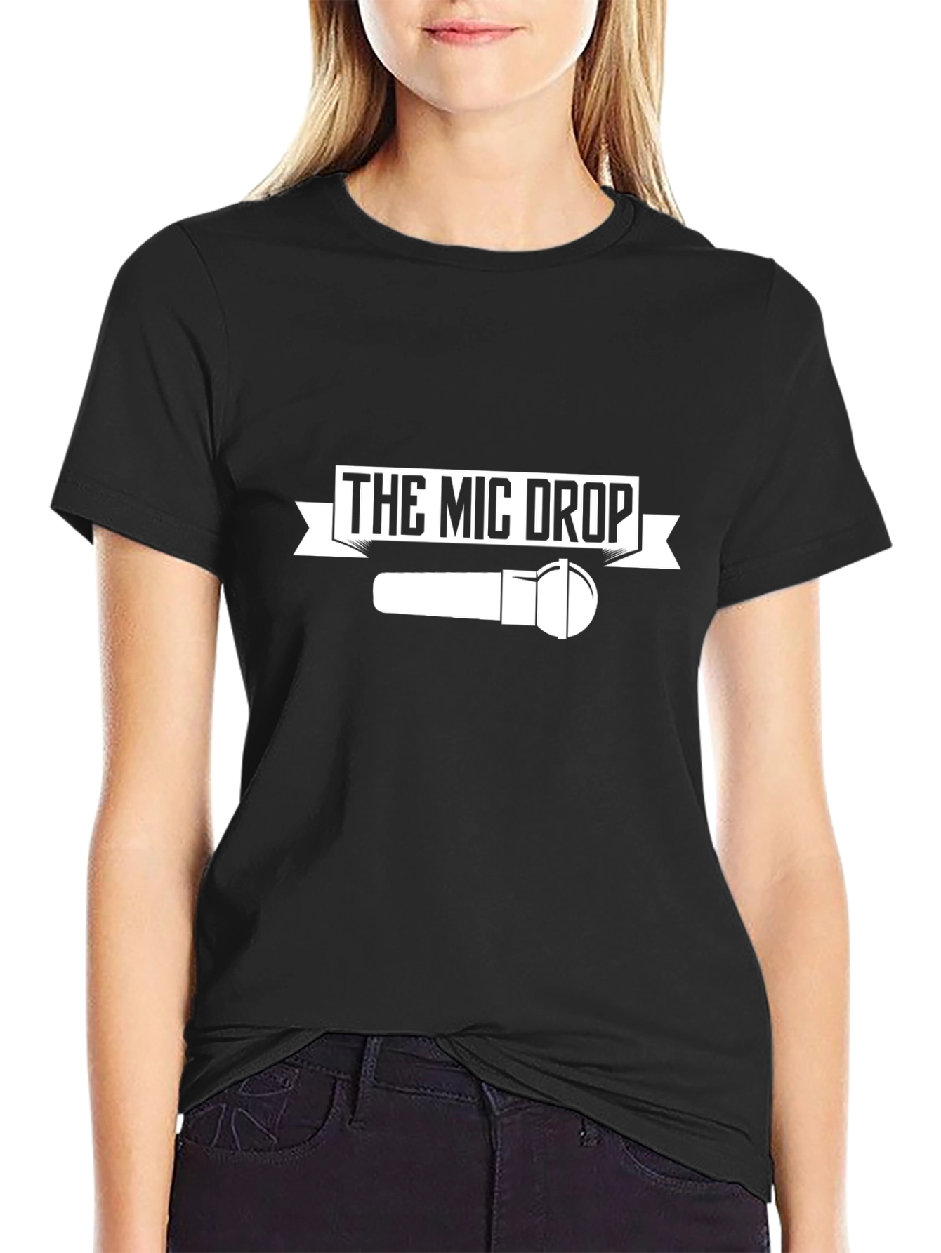 The Mic Drop T-Shirt - Bold Statement Tee