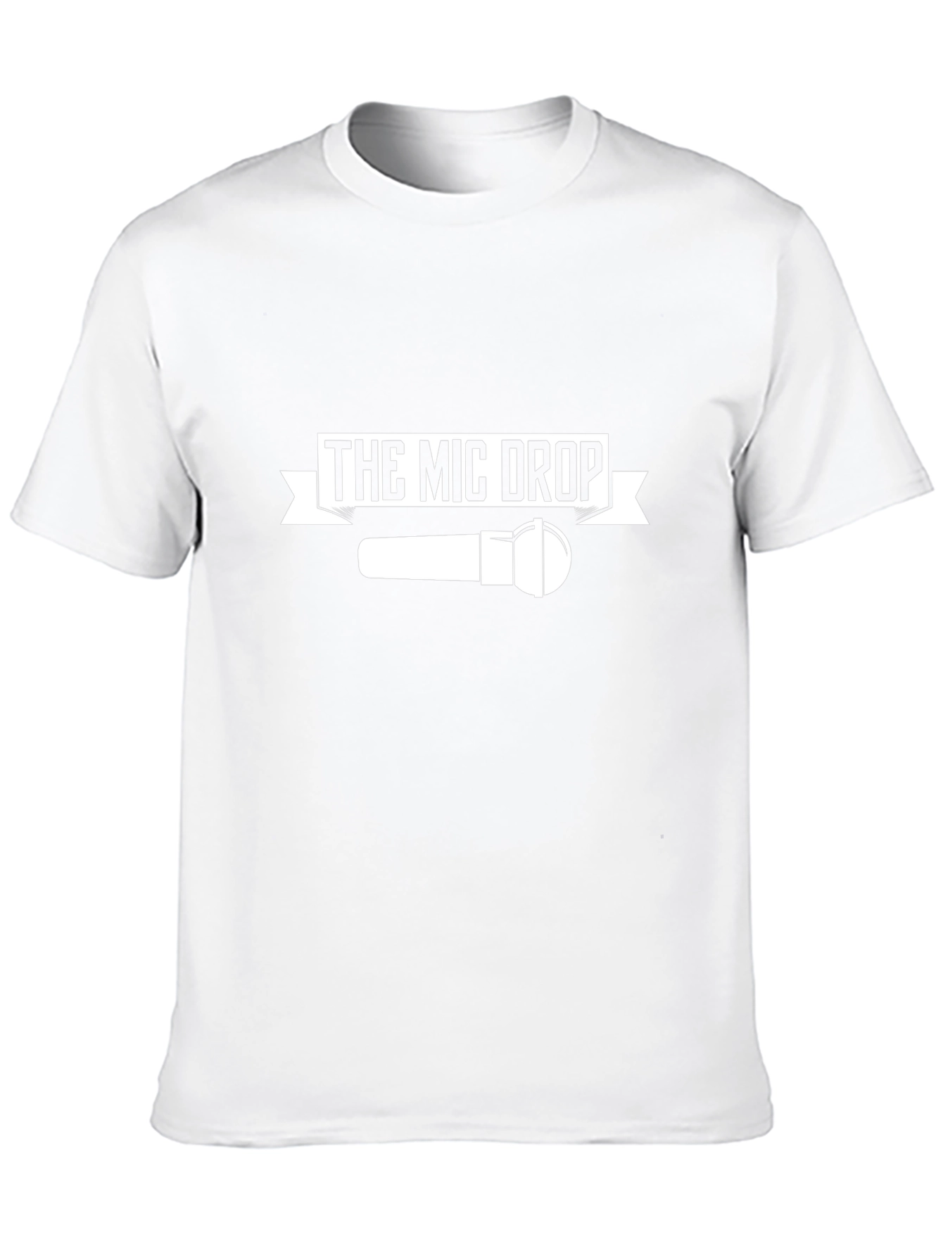 The Mic Drop T-Shirt - Bold Statement Tee