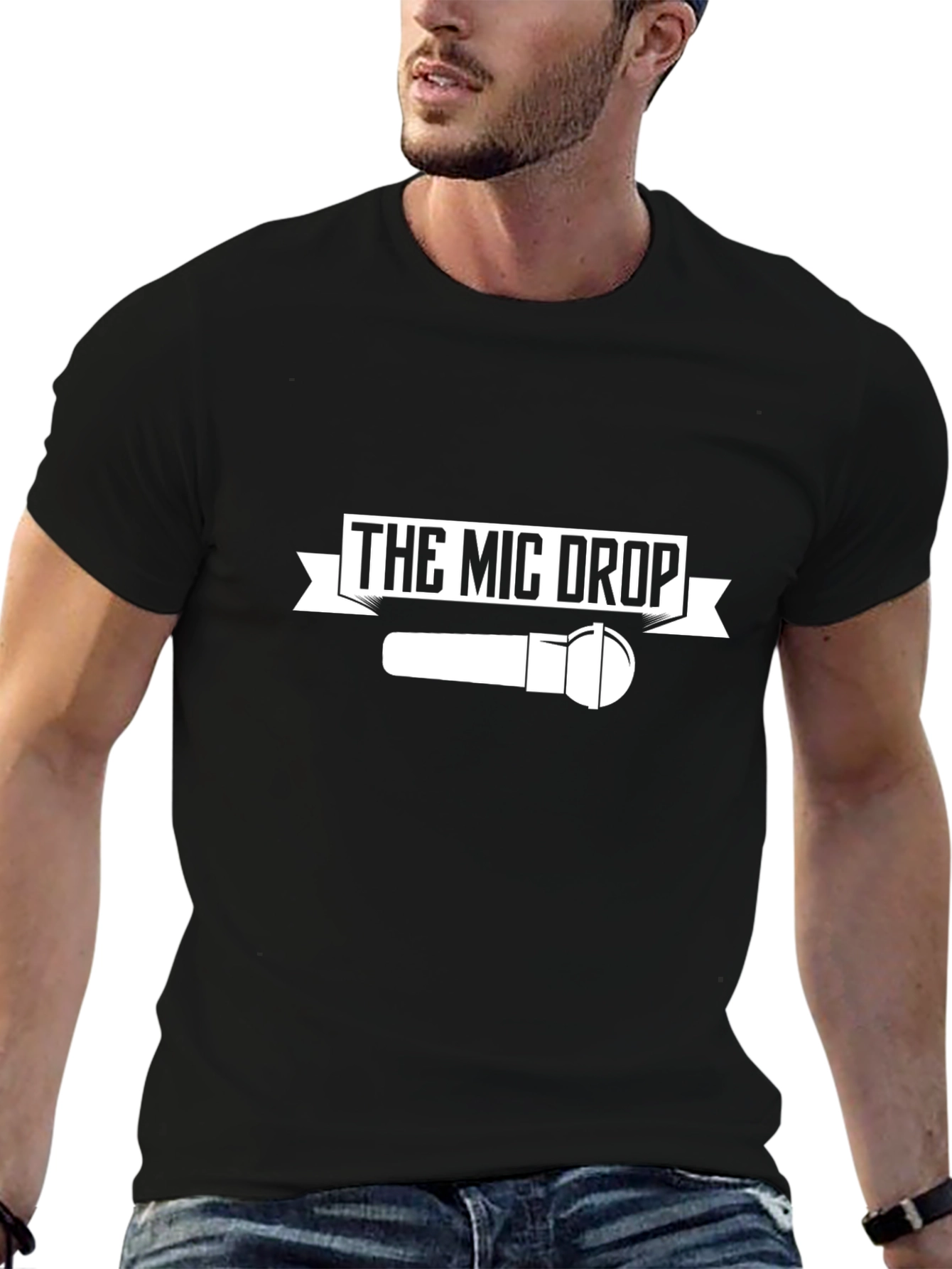 The Mic Drop T-Shirt - Bold Statement Tee