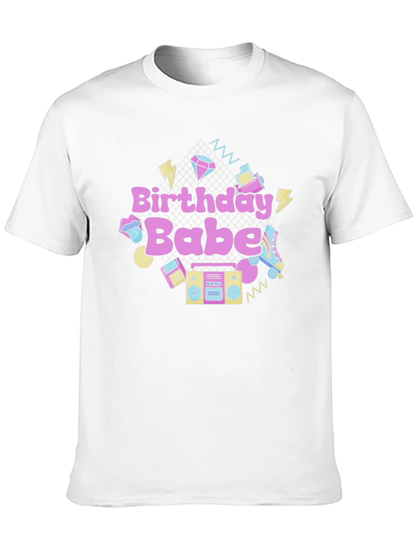 Birthday Babe Retro T-Shirt
