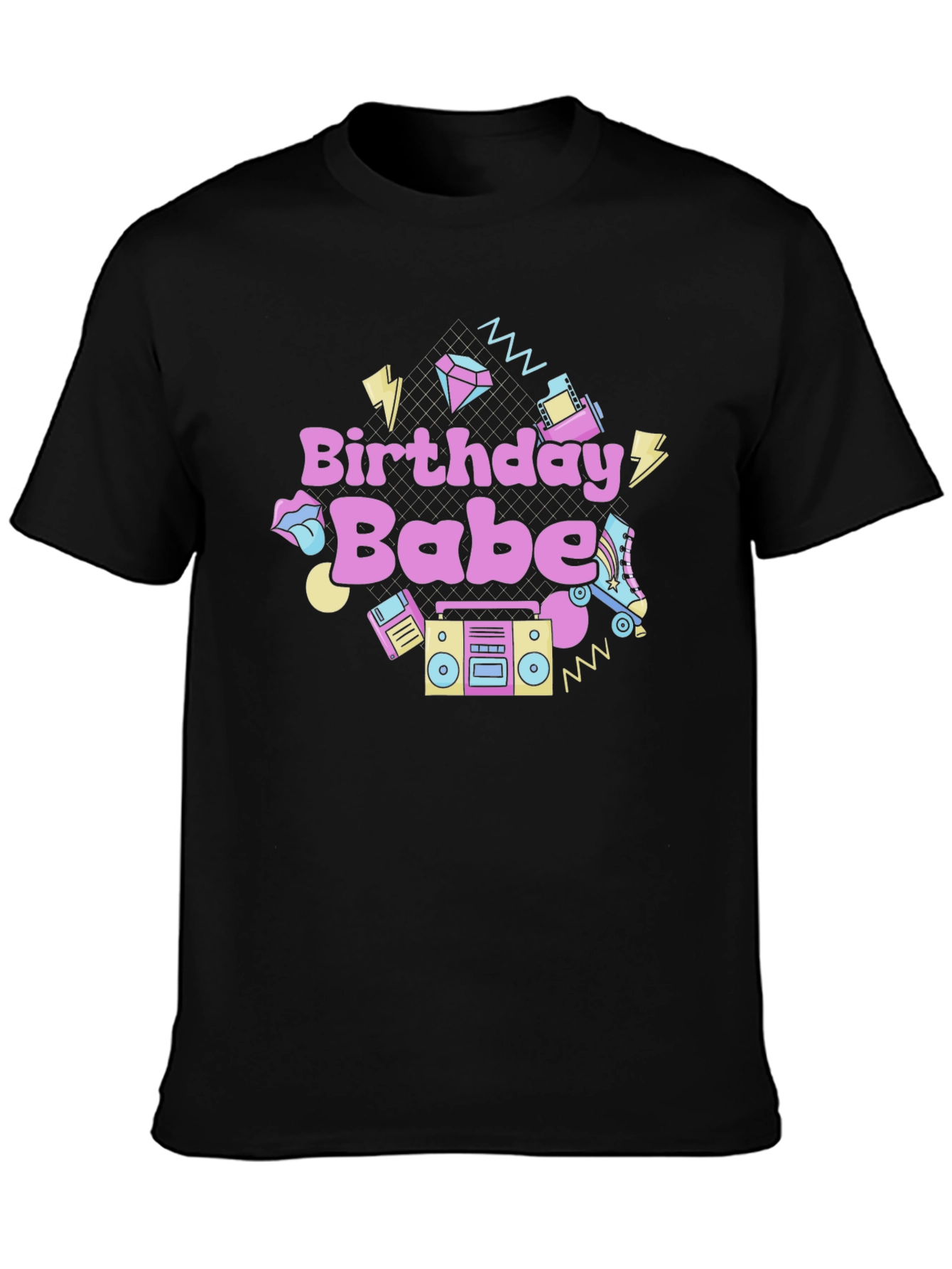 Birthday Babe Retro T-Shirt