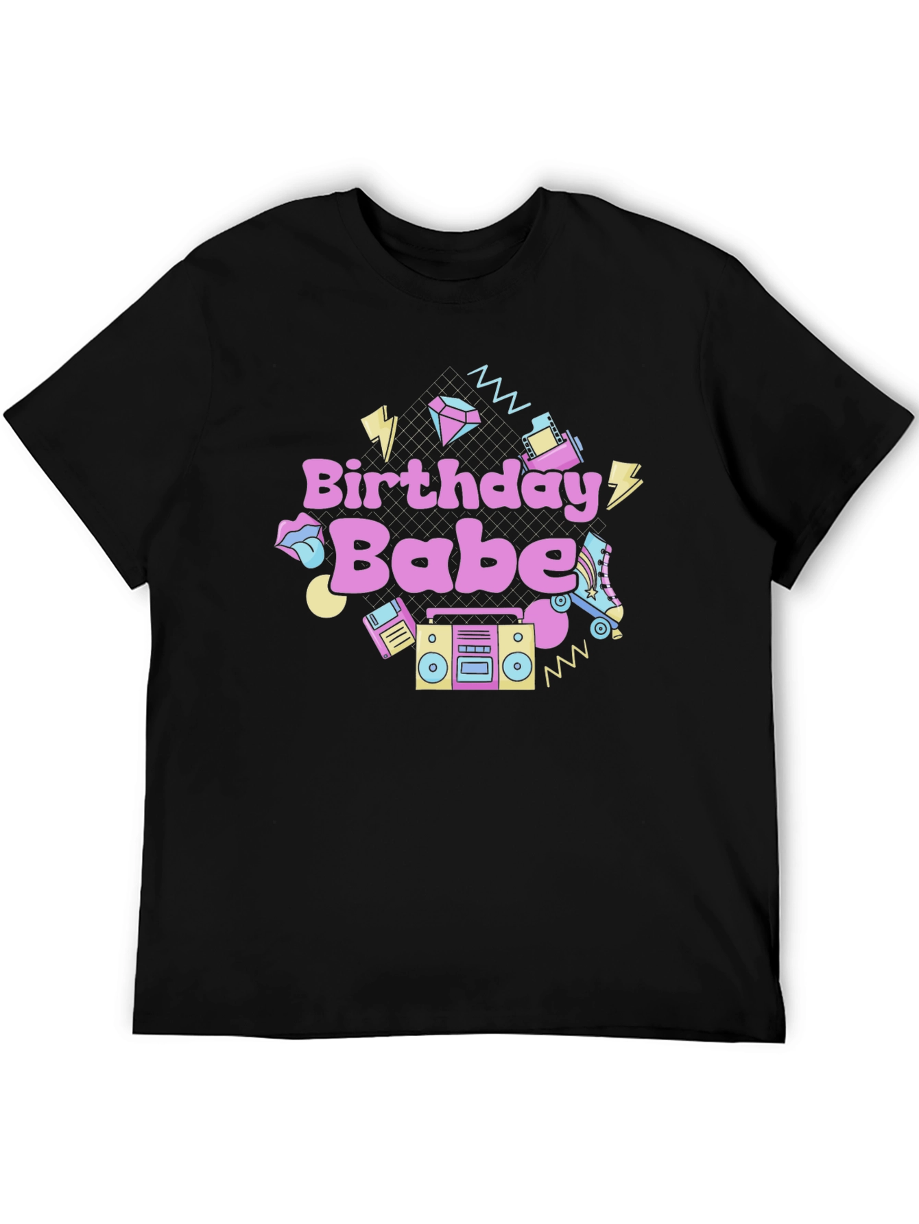 Birthday Babe Retro T-Shirt