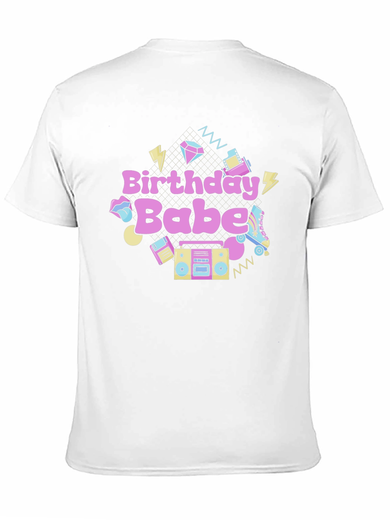 Birthday Babe Retro T-Shirt
