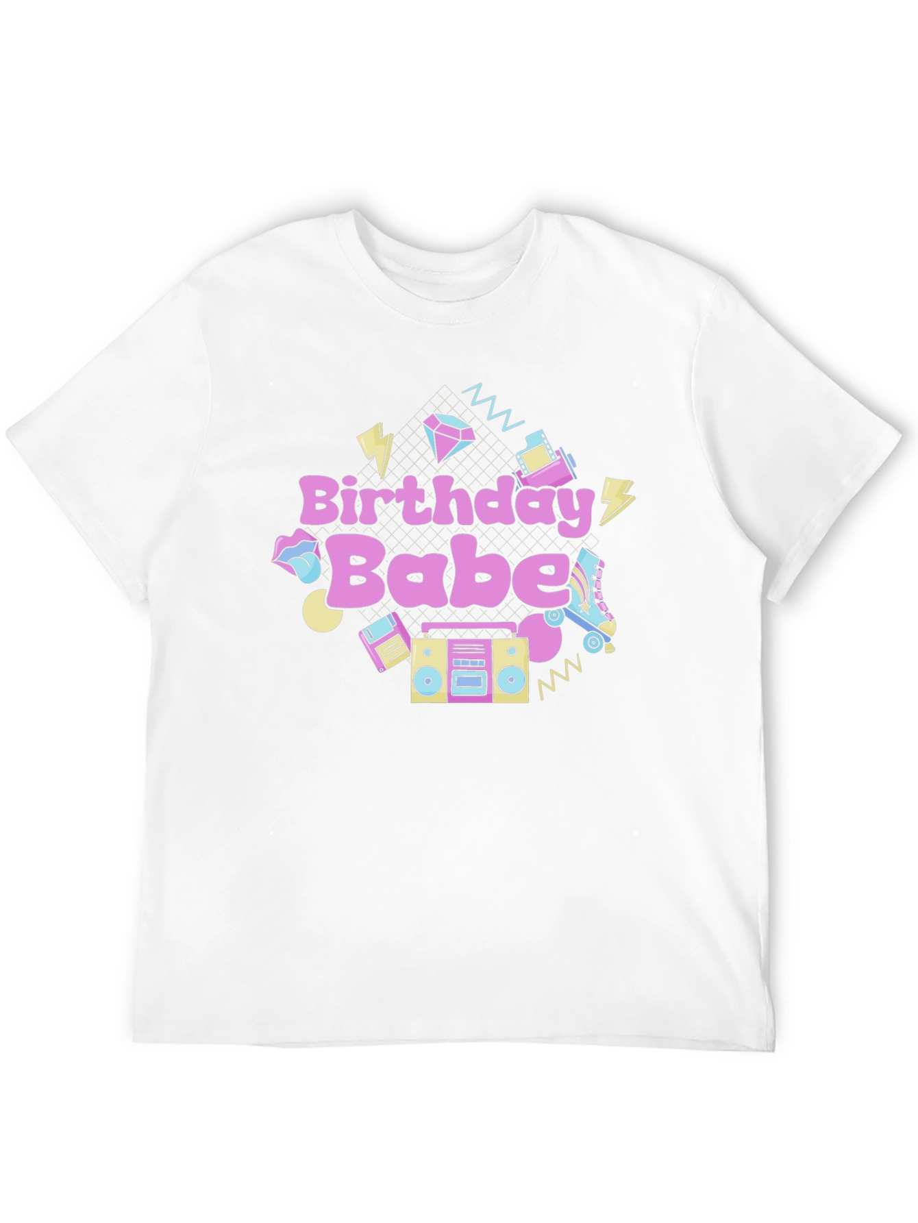 Birthday Babe Retro T-Shirt
