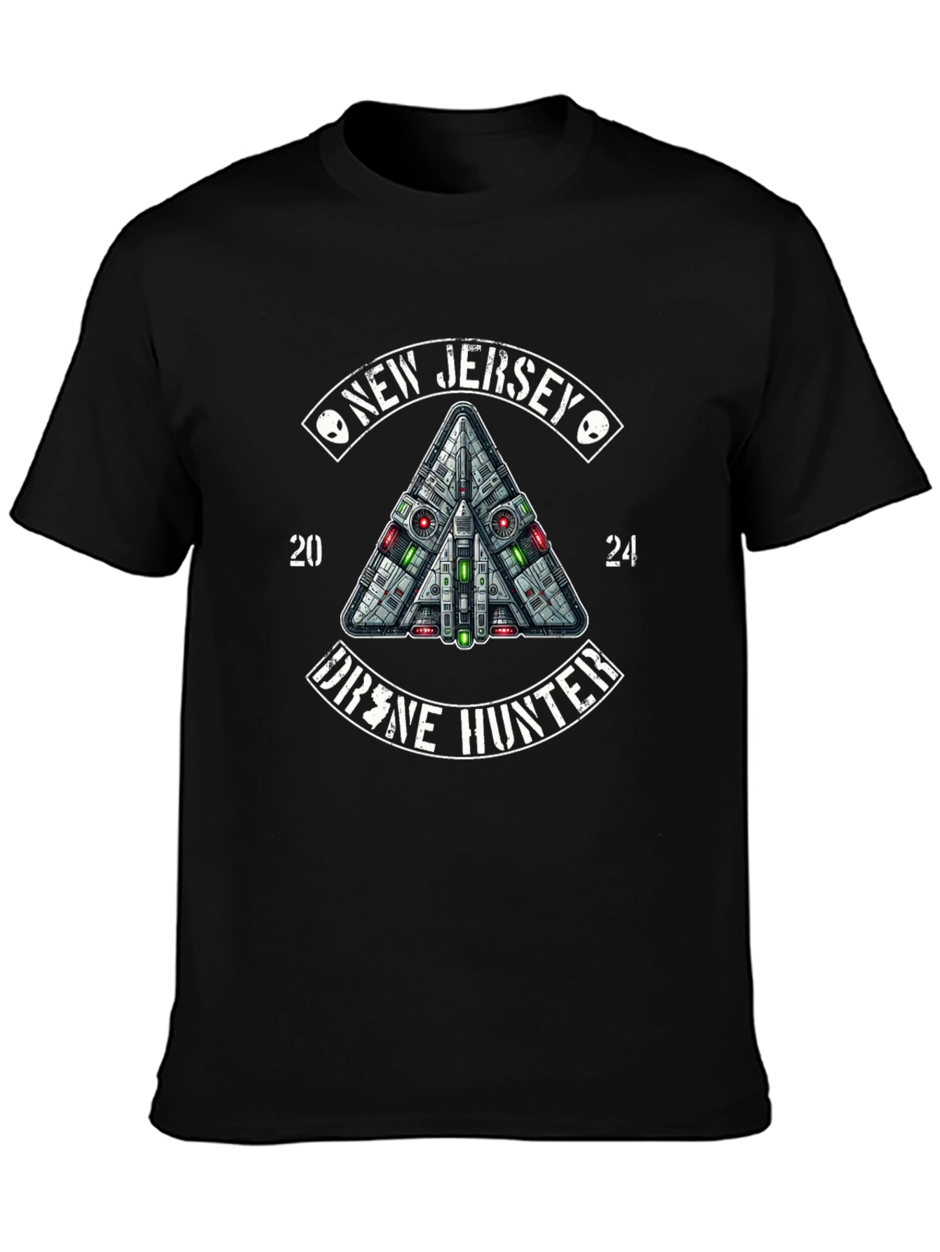 New Jersey Drone Hunter Graphic T-Shirt