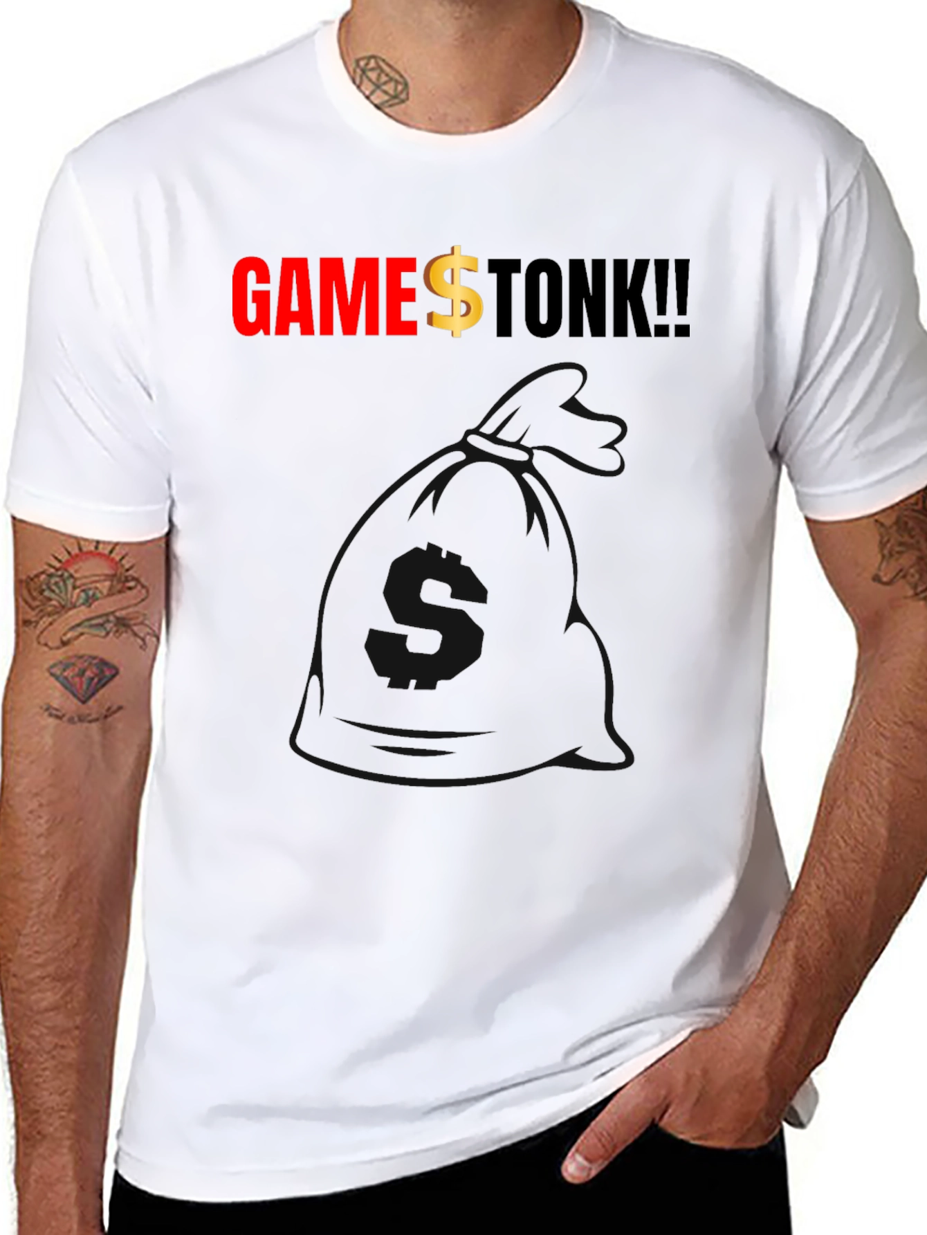 GameStonk! T-Shirt - Trendy Meme Tee