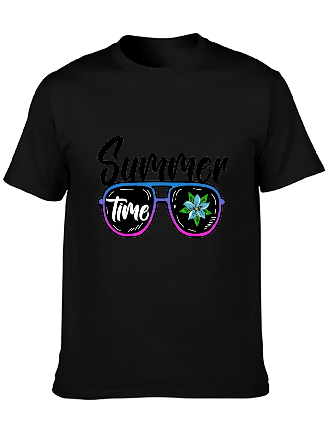 Summer Time Graphic Tee - Cool Shades