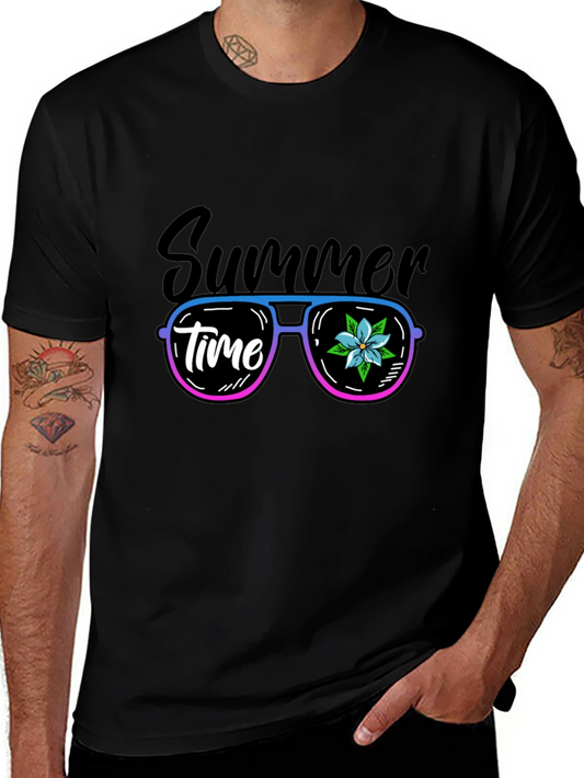 Summer Time Graphic Tee - Cool Shades
