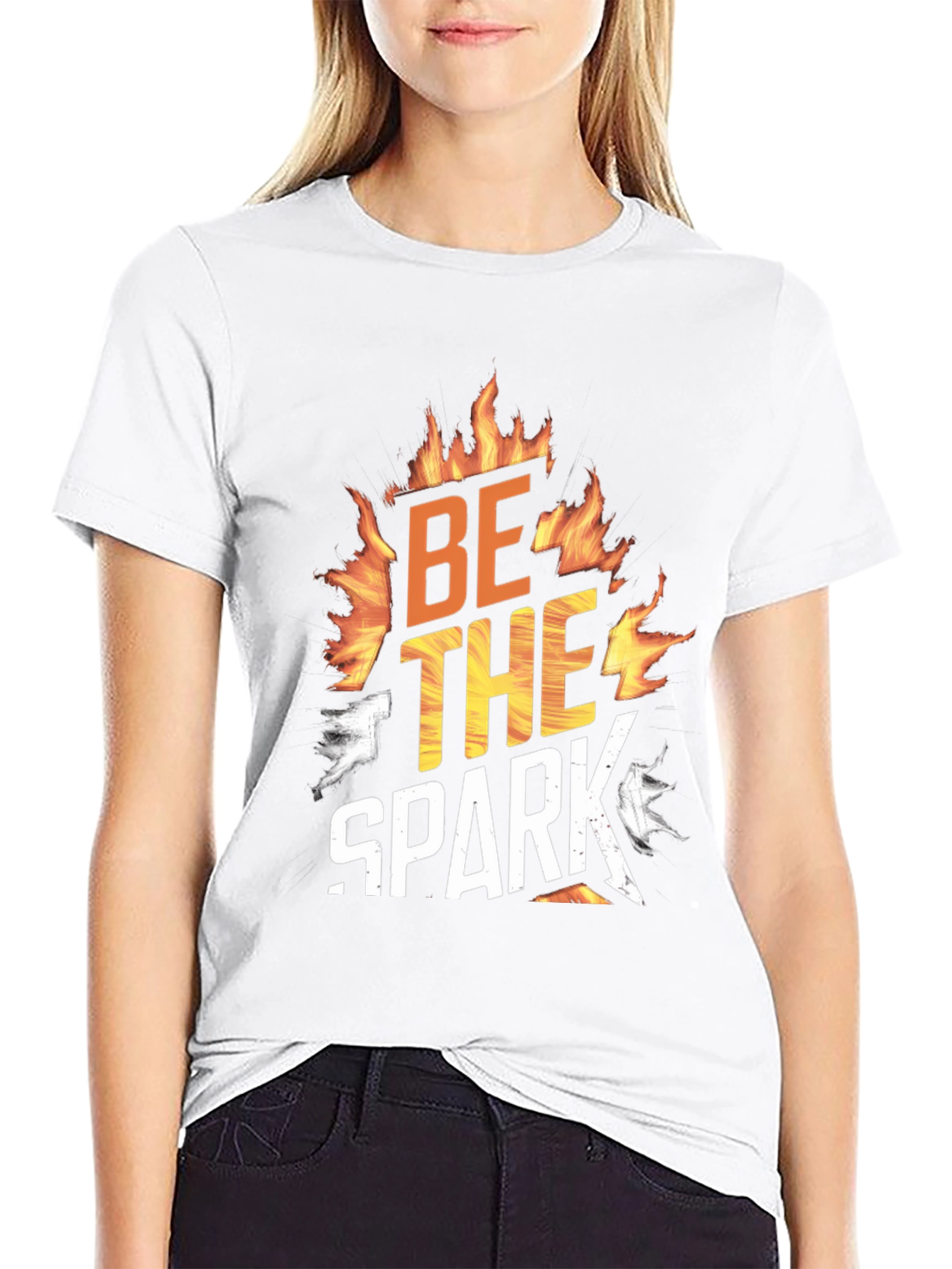 Be The Spark Graphic Tee - Black T-Shirt