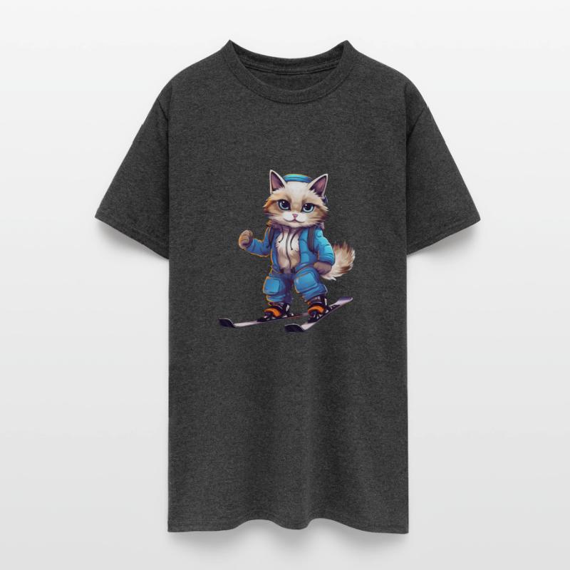 Ragdoll Cat Ski Winter Sports Skier