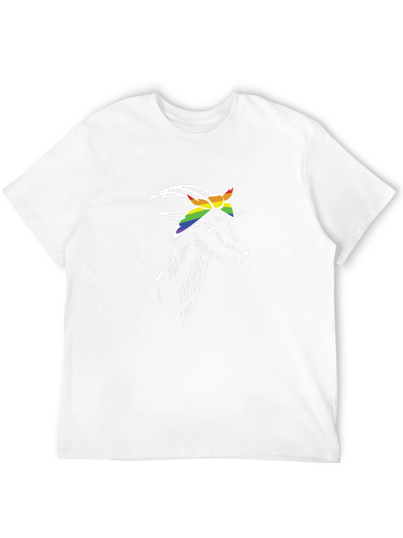 Goat Pride T-Shirt - Black Cotton Tee
