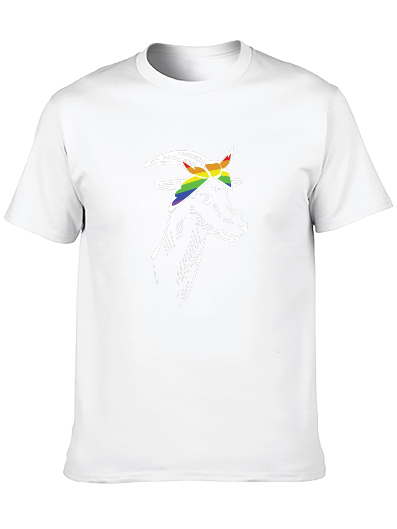 Goat Pride T-Shirt - Black Cotton Tee