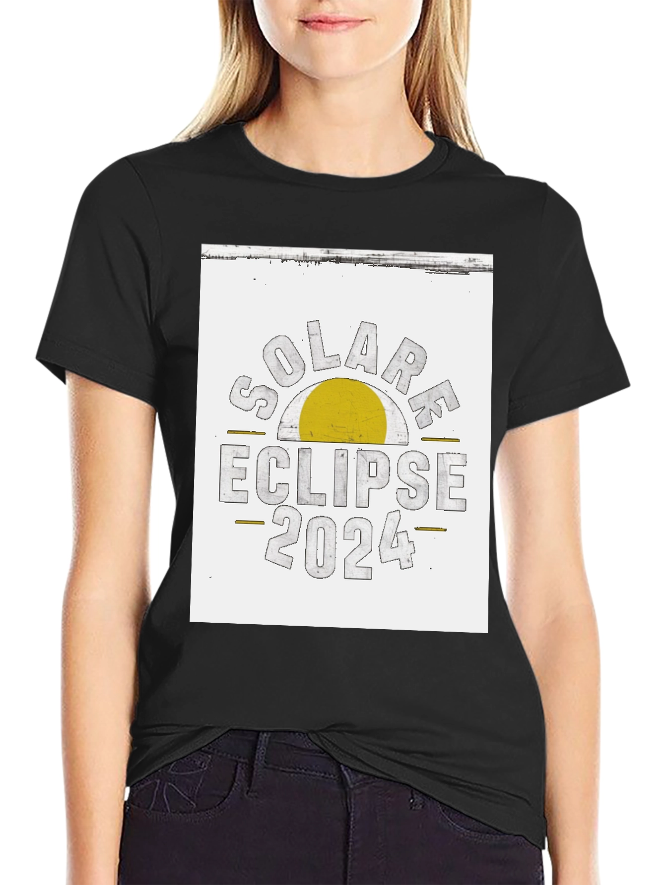 Solar Eclipse 2024 T-Shirt - Celestial Event Tee