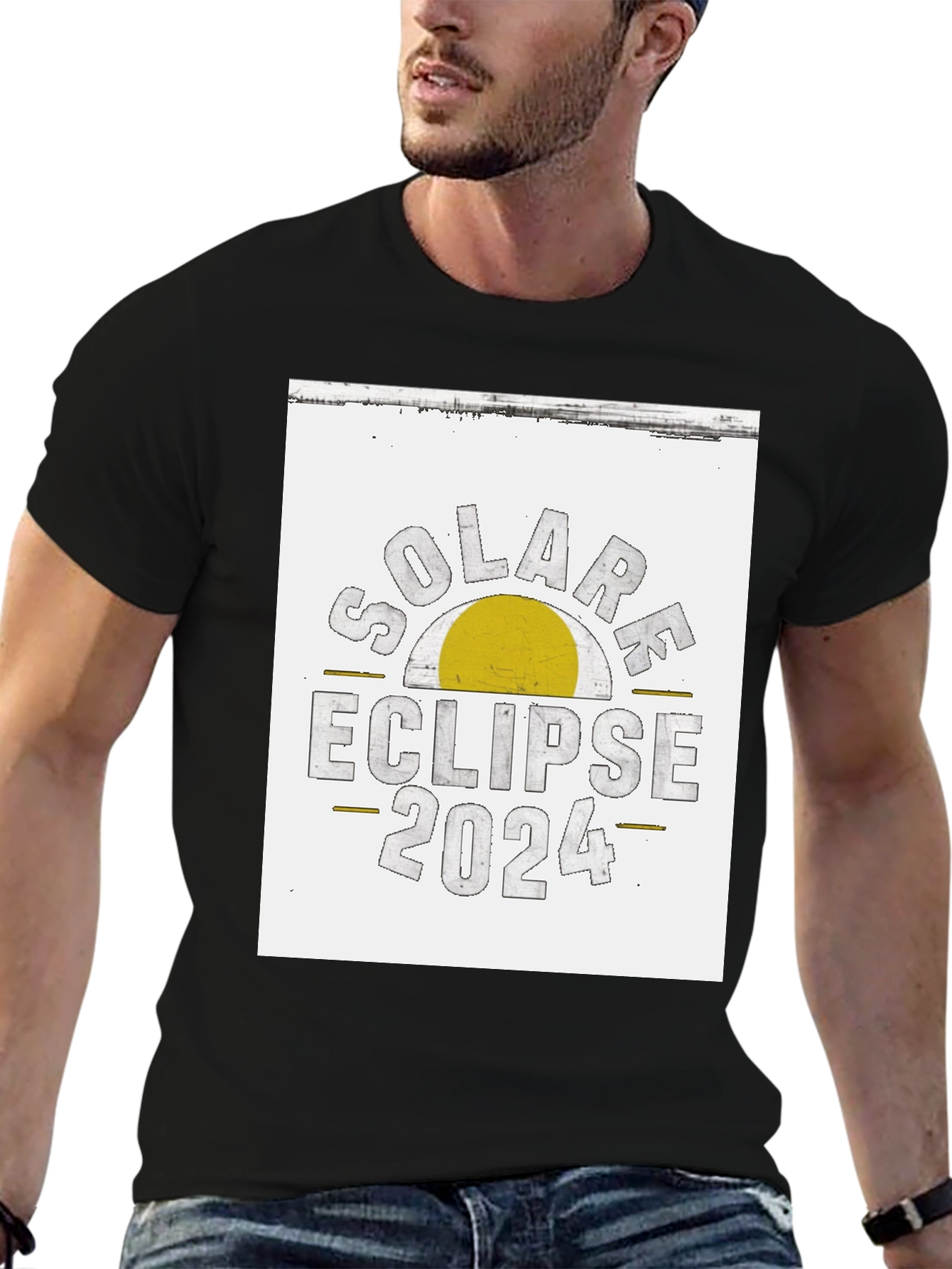 Solar Eclipse 2024 T-Shirt - Celestial Event Tee