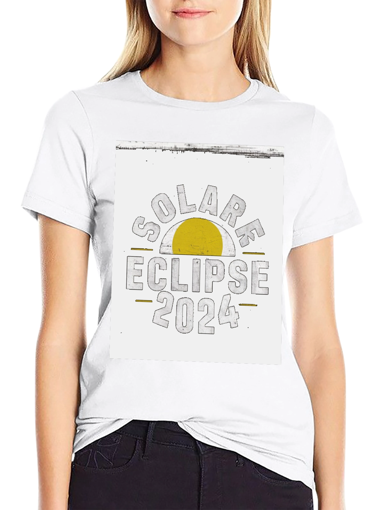 Solar Eclipse 2024 T-Shirt - Celestial Event Tee