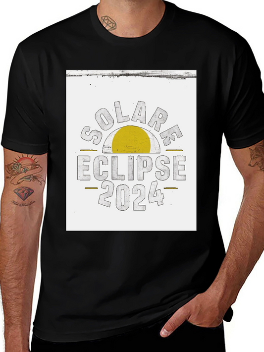 Solar Eclipse 2024 T-Shirt - Celestial Event Tee