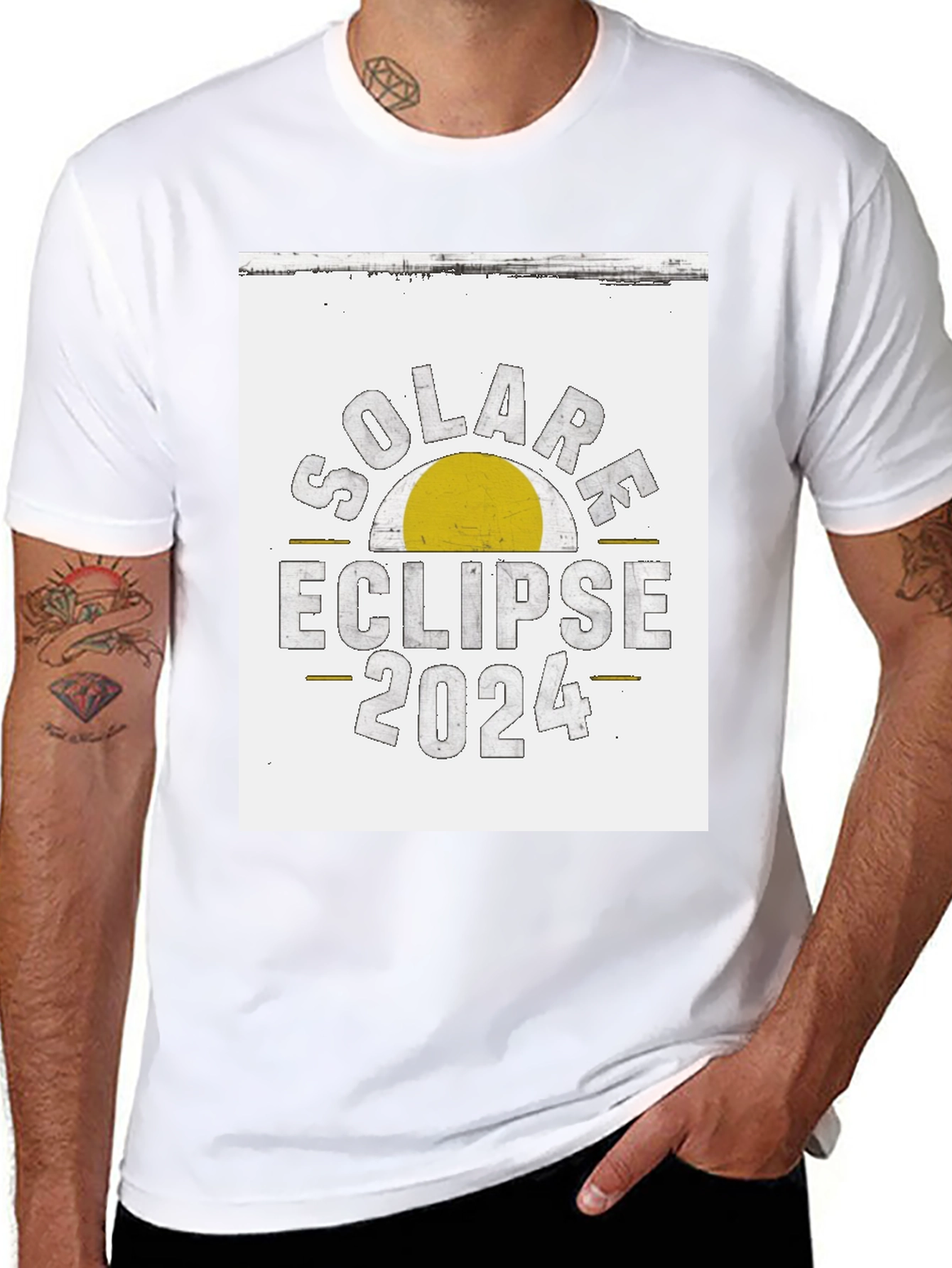Solar Eclipse 2024 T-Shirt - Celestial Event Tee