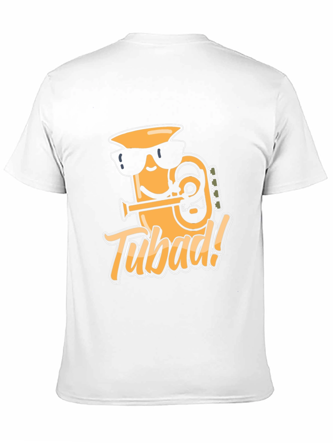 Tubad! Graphic T-Shirt - Cool Cartoon Tuba Design