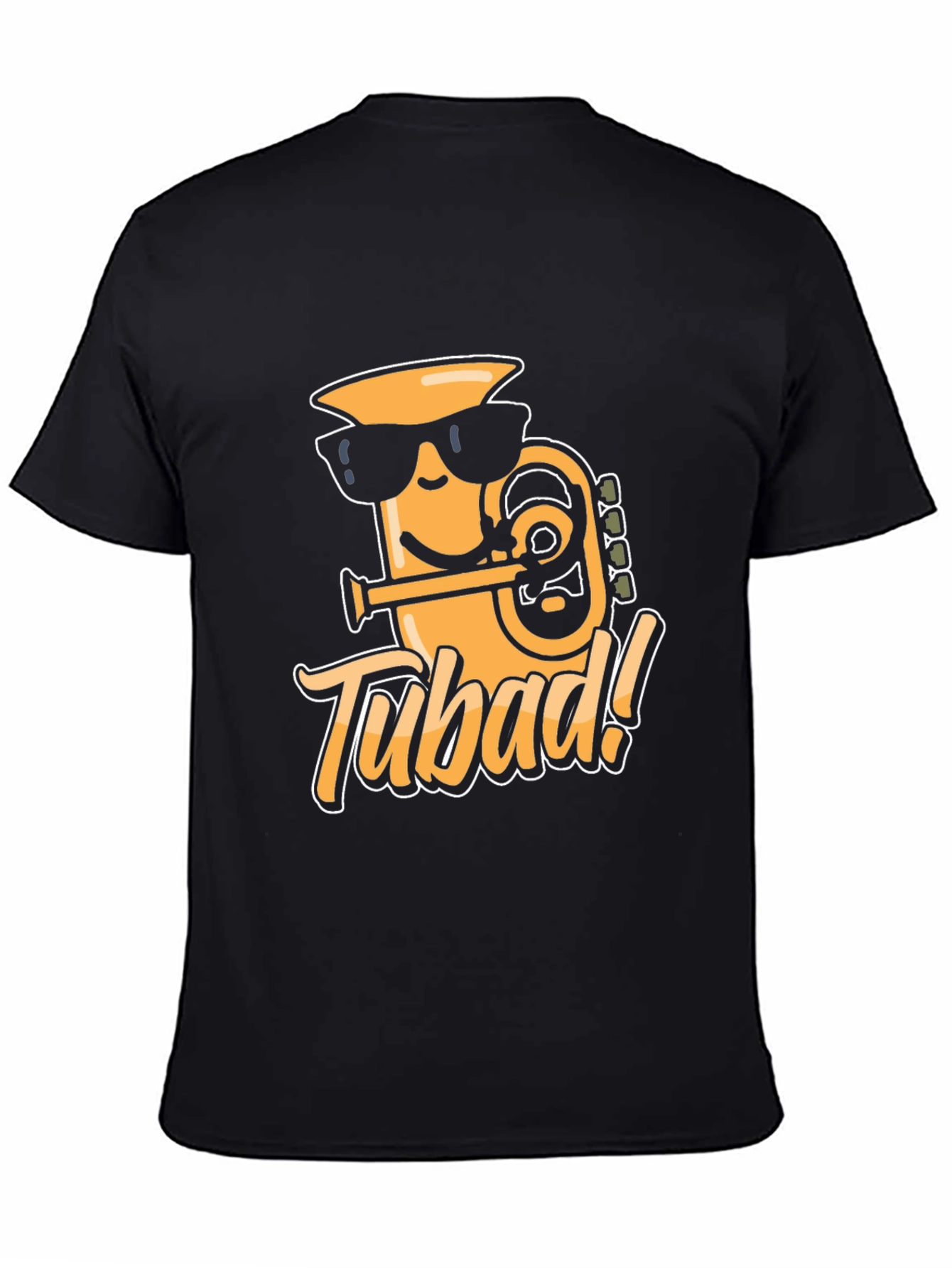 Tubad! Graphic T-Shirt - Cool Cartoon Tuba Design
