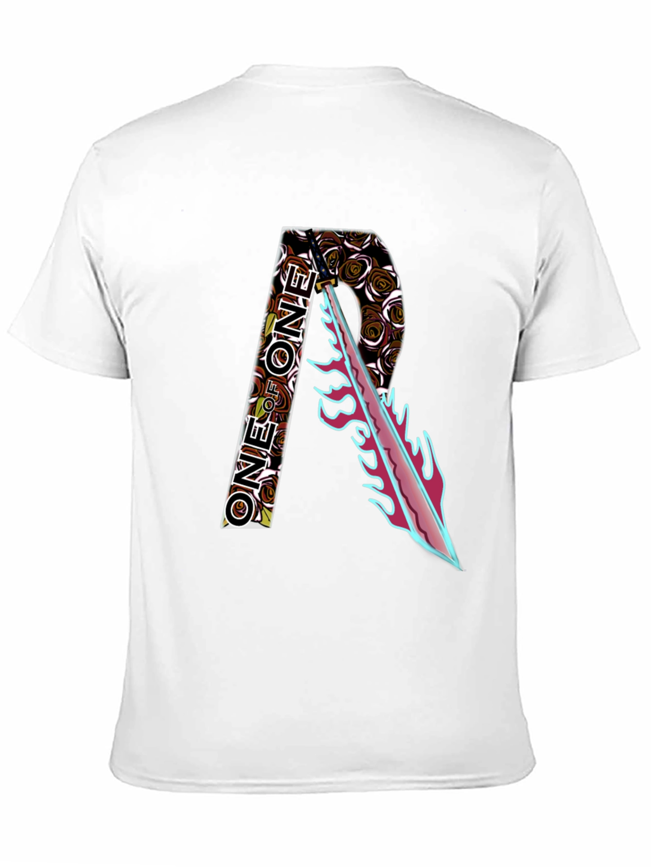 Edgy R ONE Graphic T-Shirt - Black