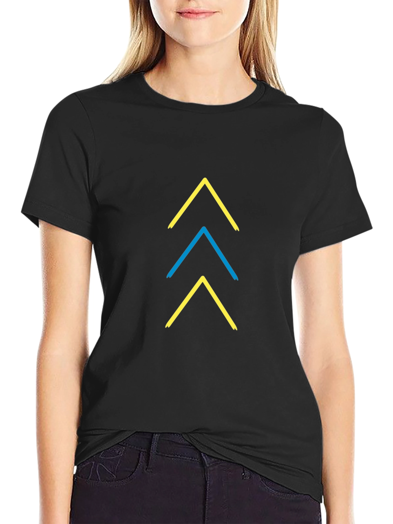 Ukraine Arrows Tee - Stylish Patriotic T-Shirt