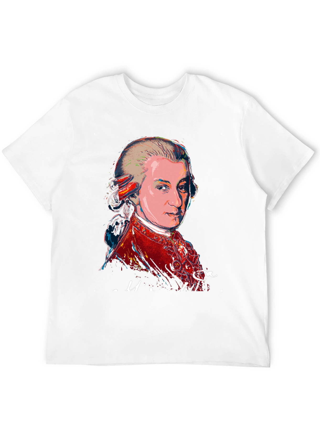 Mozart Graphic Tee - Black T-Shirt
