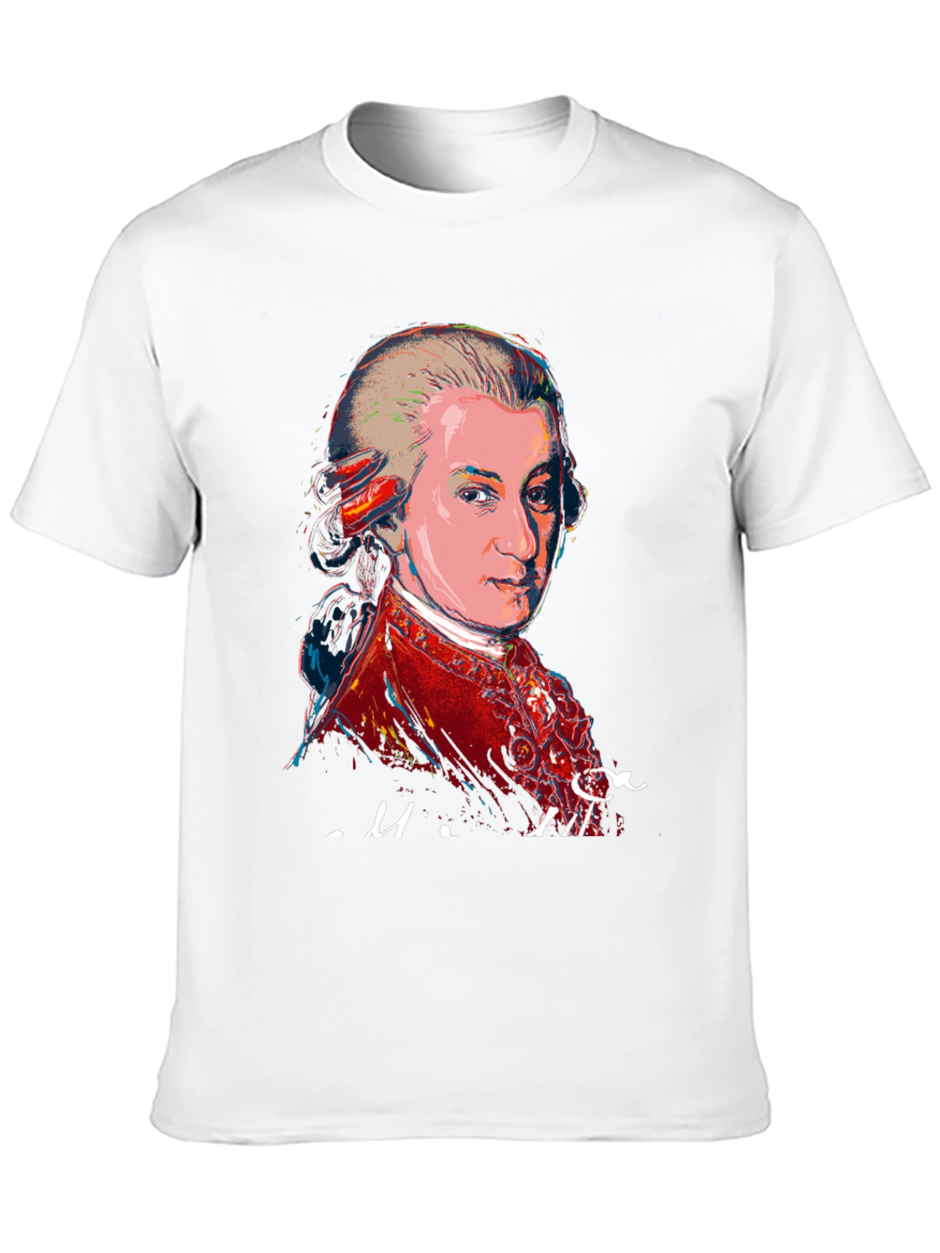 Mozart Graphic Tee - Black T-Shirt