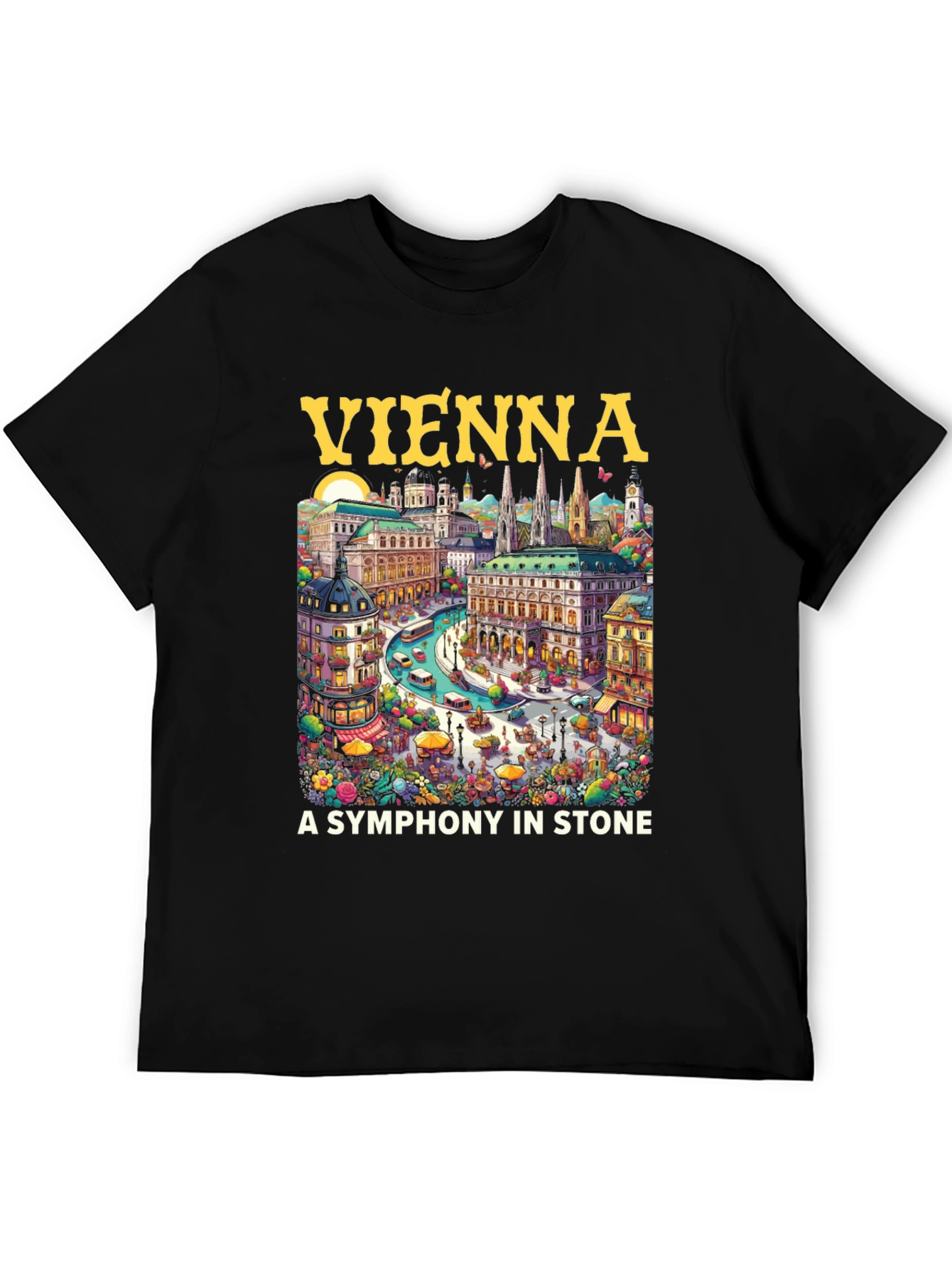 Vienna T-Shirt: A Symphony in Stone