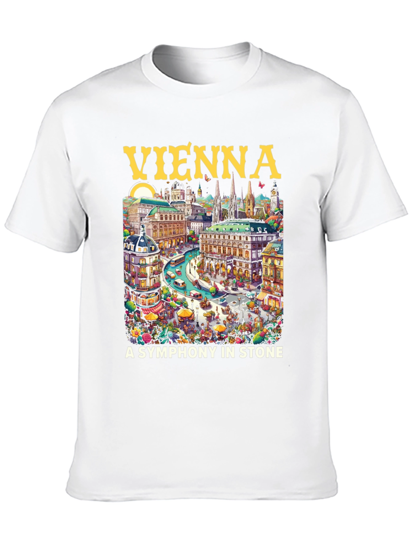 Vienna T-Shirt: A Symphony in Stone