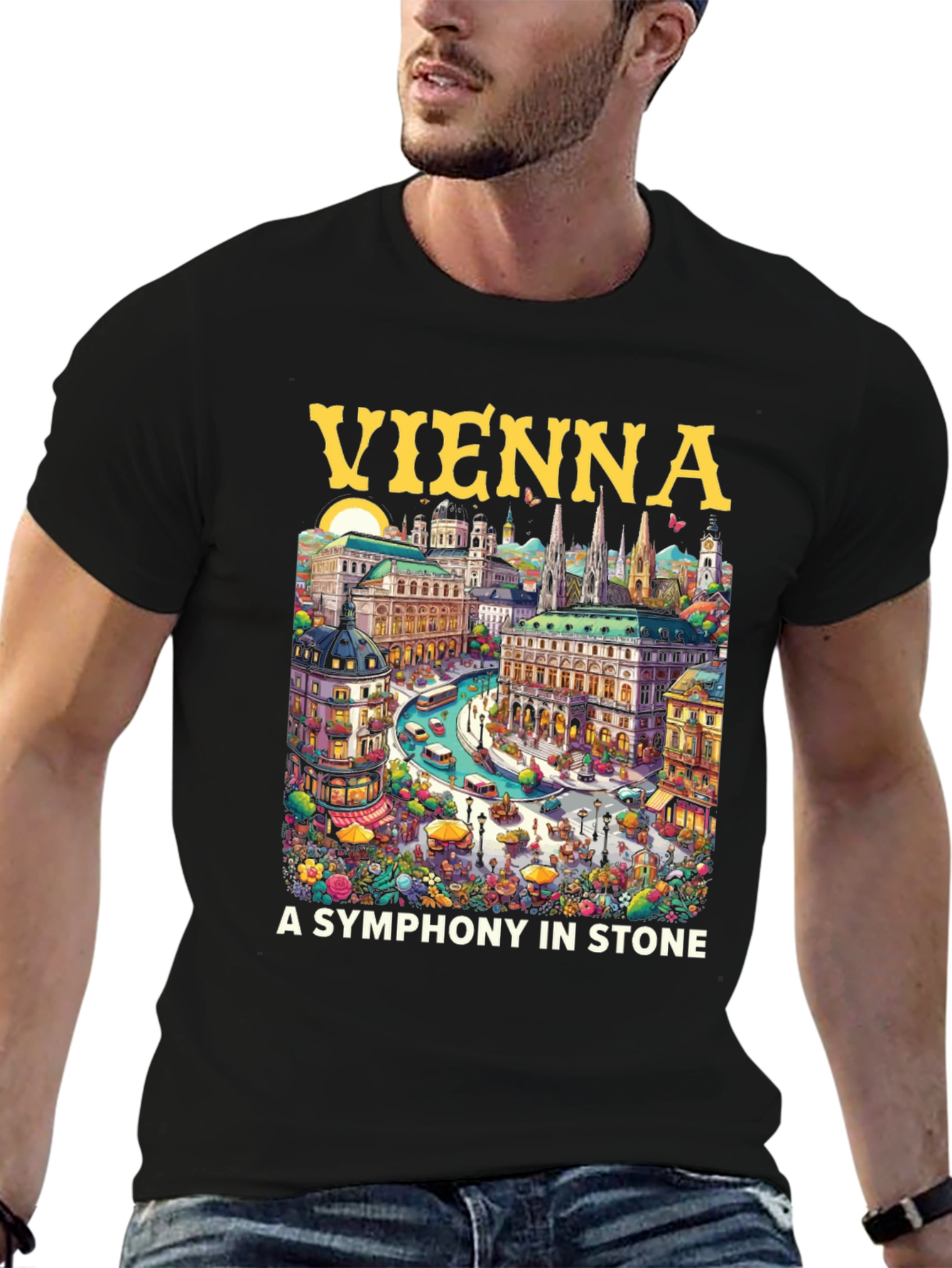 Vienna T-Shirt: A Symphony in Stone