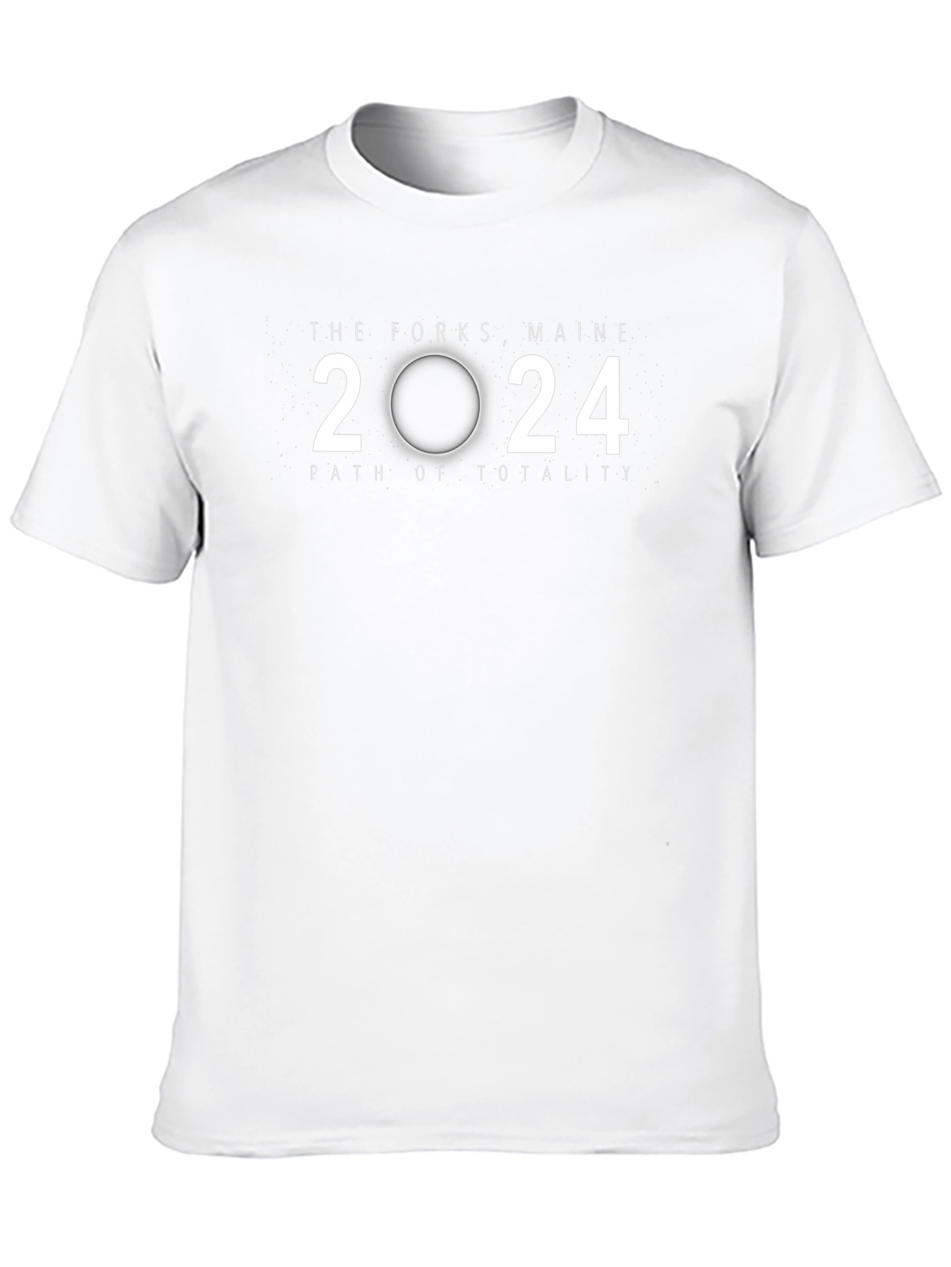 The Forks Maine 2024 Path of Totality T-Shirt