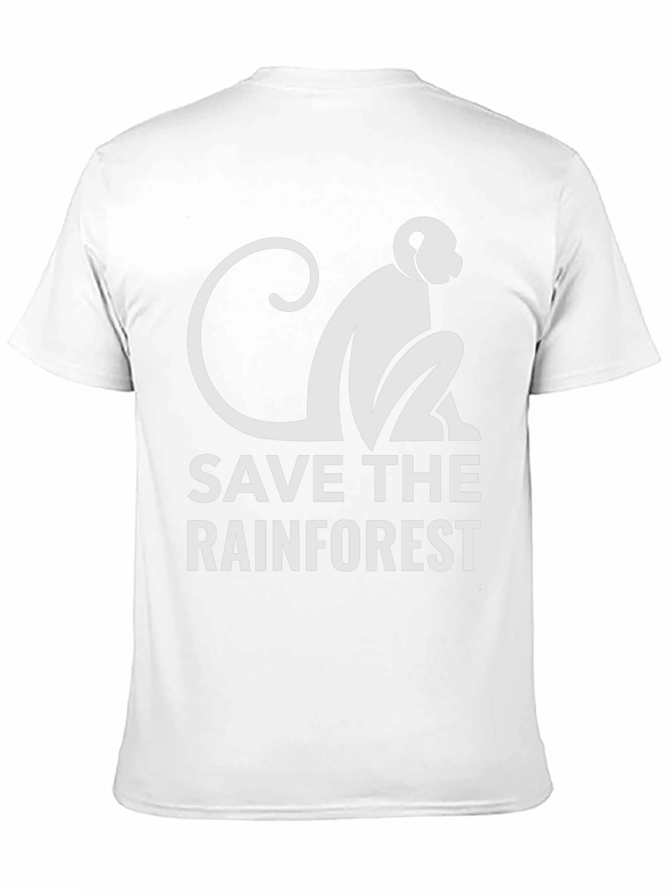 Save The Rainforest Monkey T-Shirt