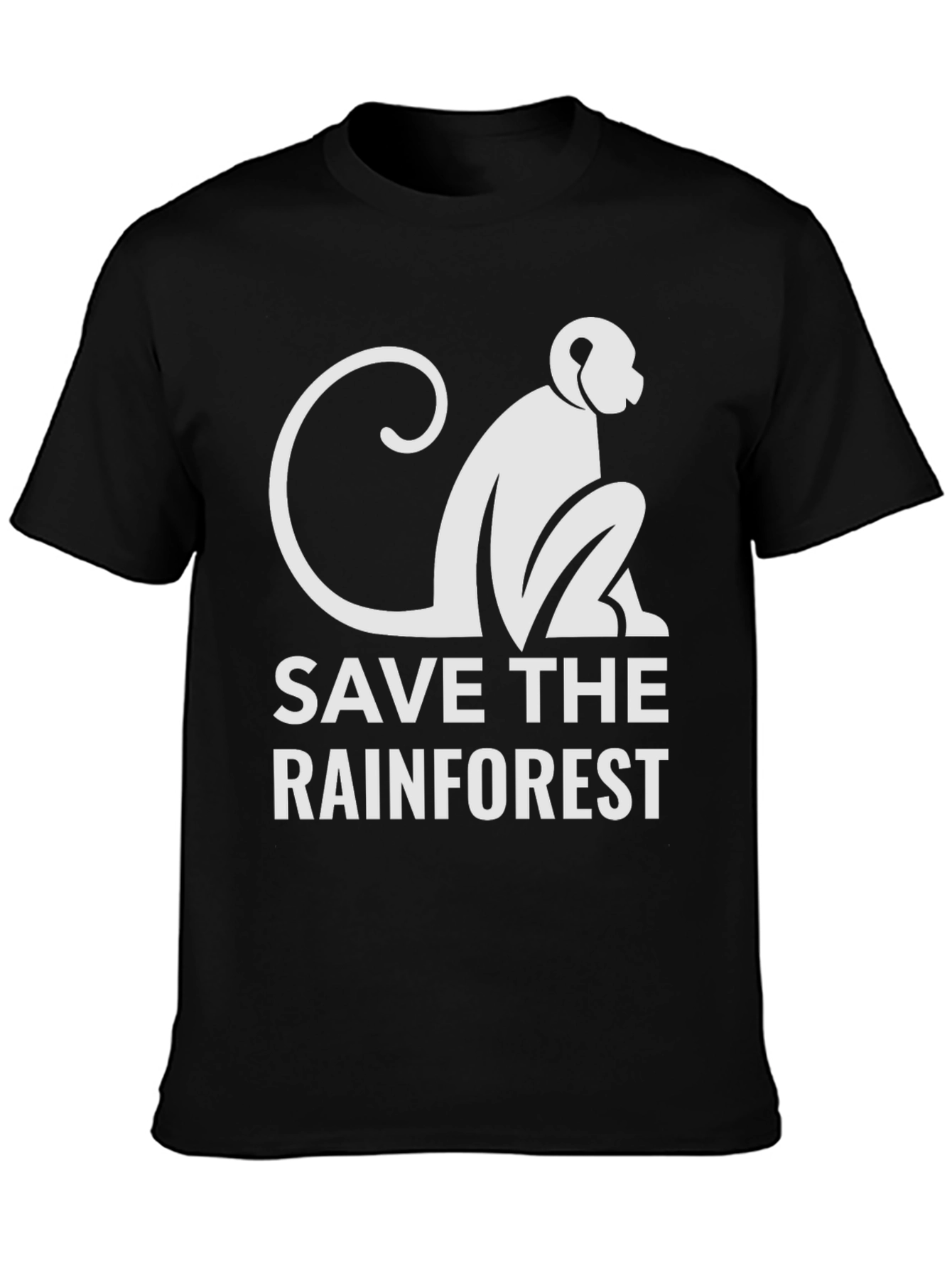 Save The Rainforest Monkey T-Shirt