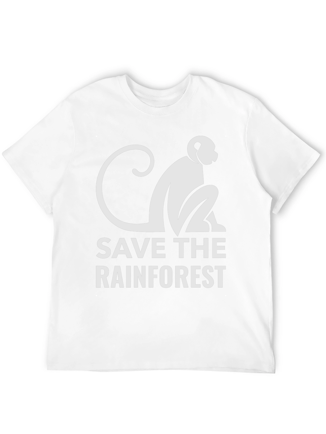 Save The Rainforest Monkey T-Shirt