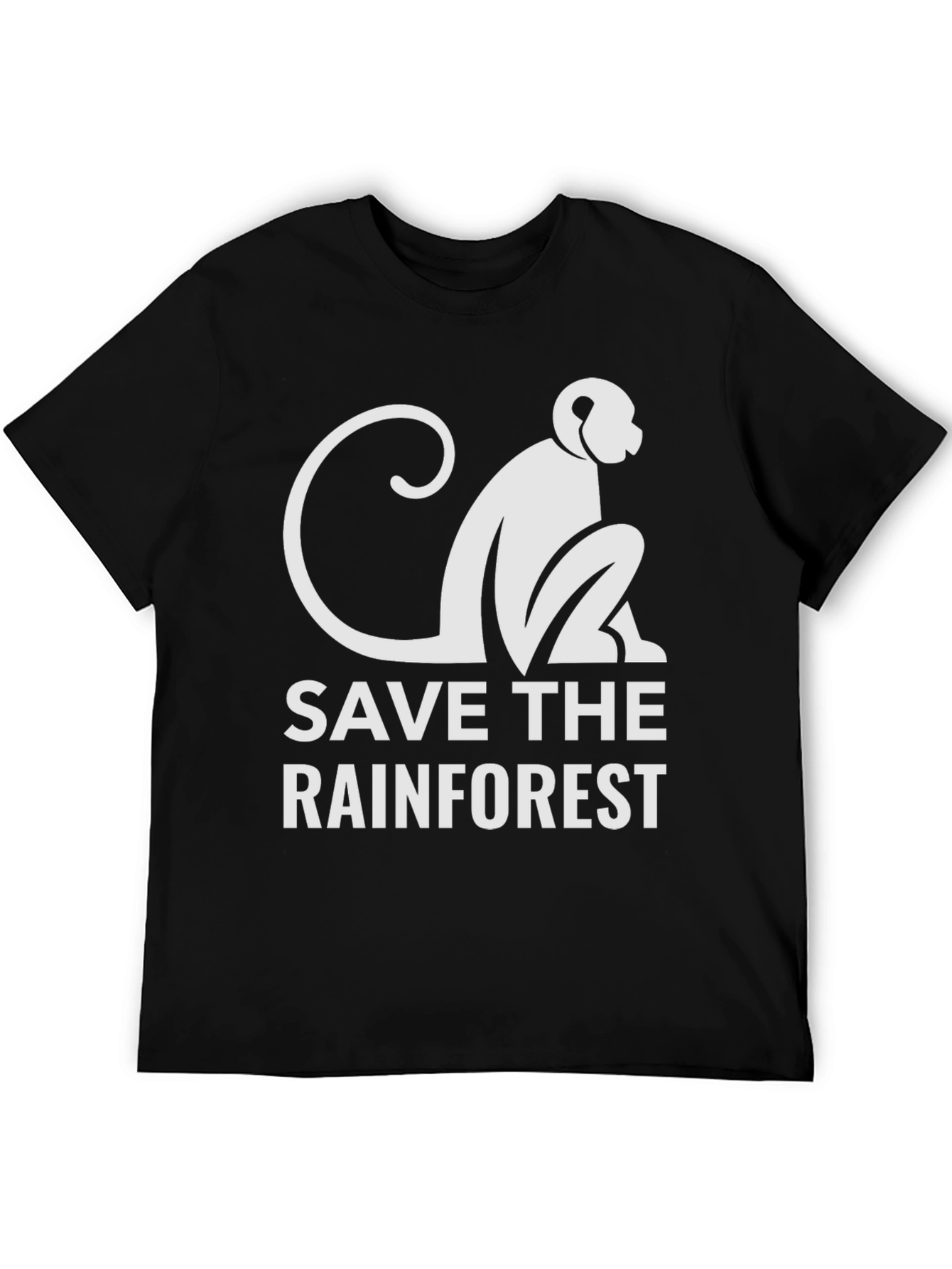 Save The Rainforest Monkey T-Shirt