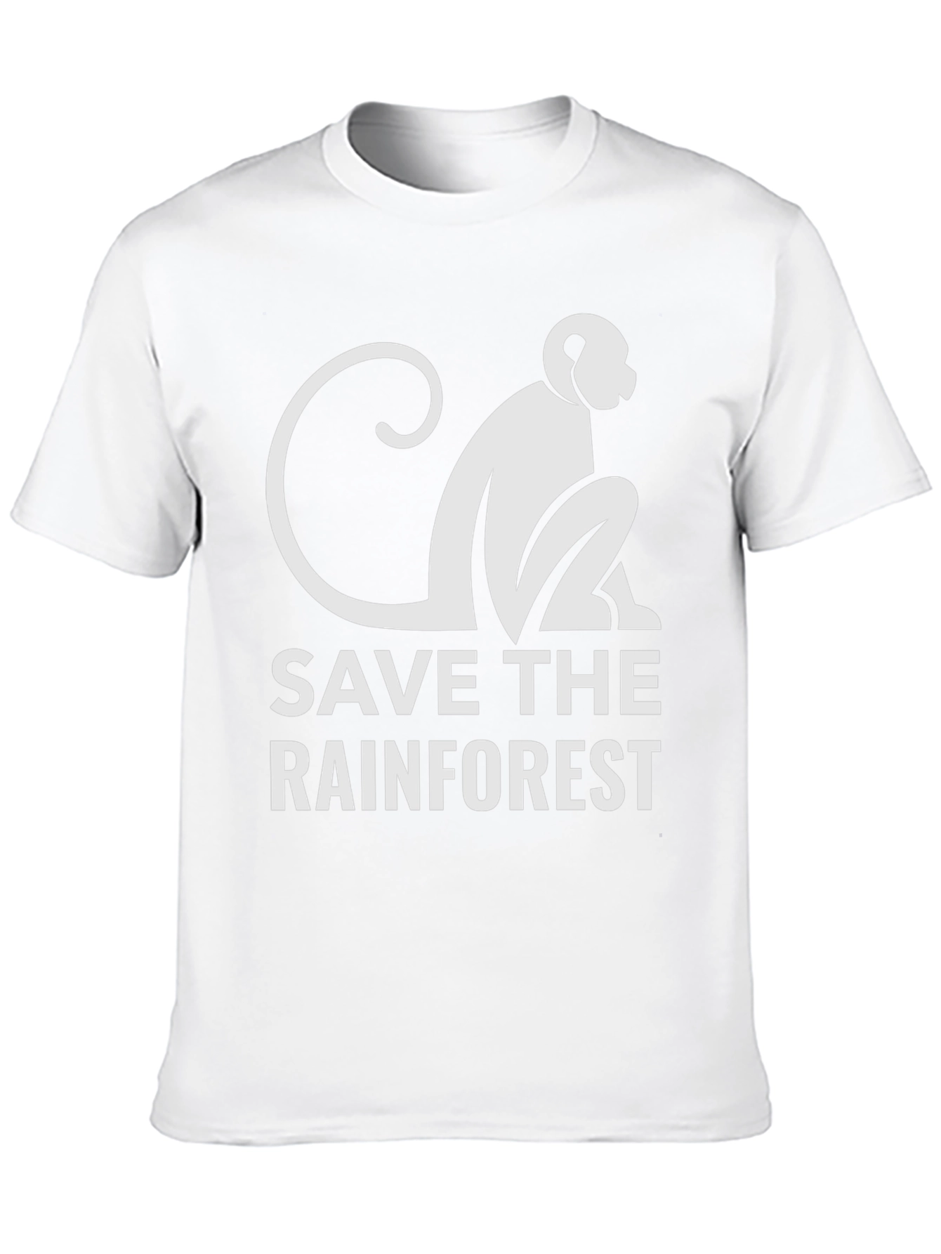 Save The Rainforest Monkey T-Shirt